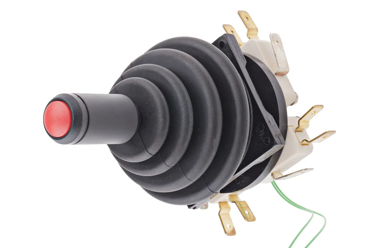 Interruttore joystick RS PRO Ritorno a molla, tenuta IP65, assi 2