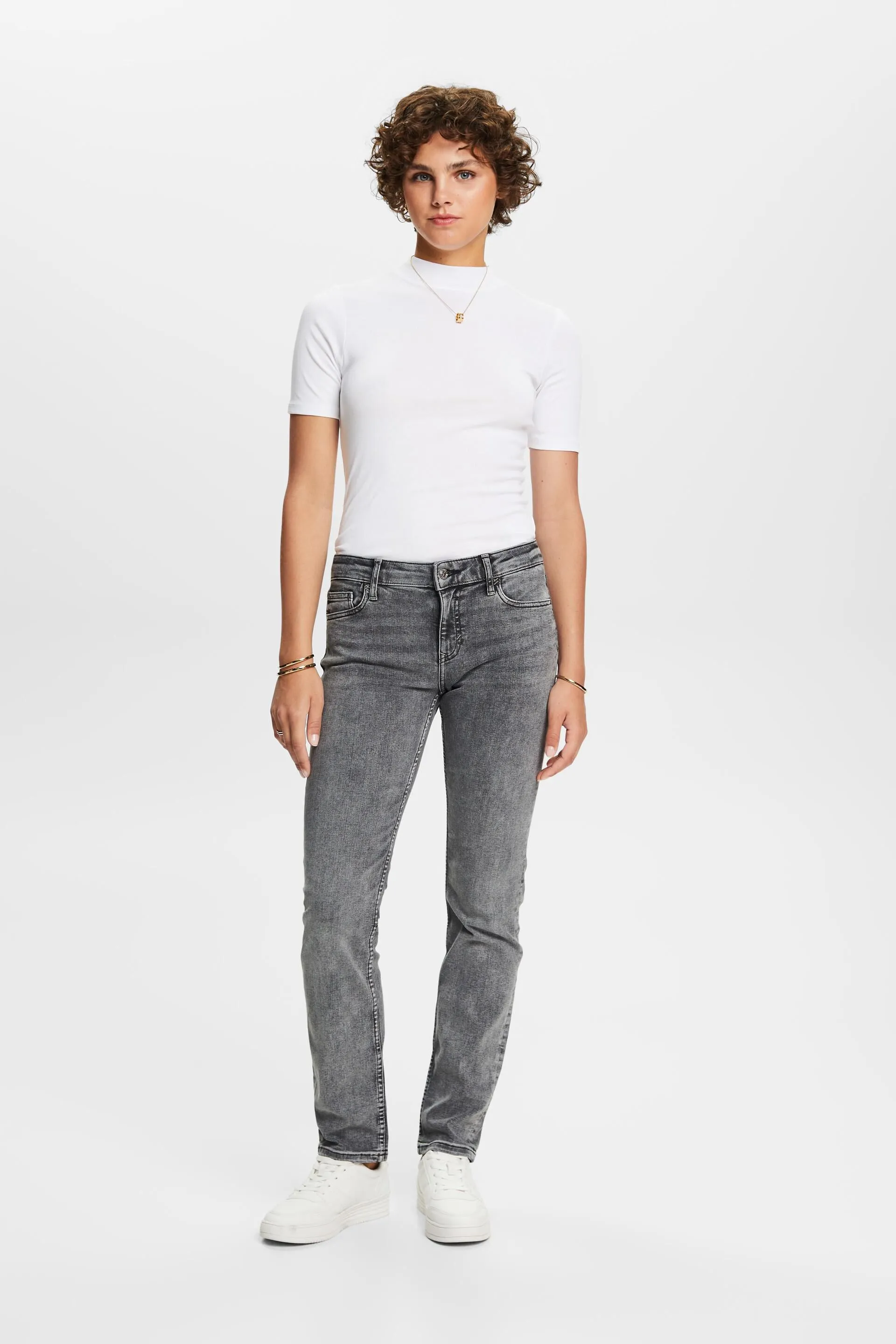 Jeans a gamba larga