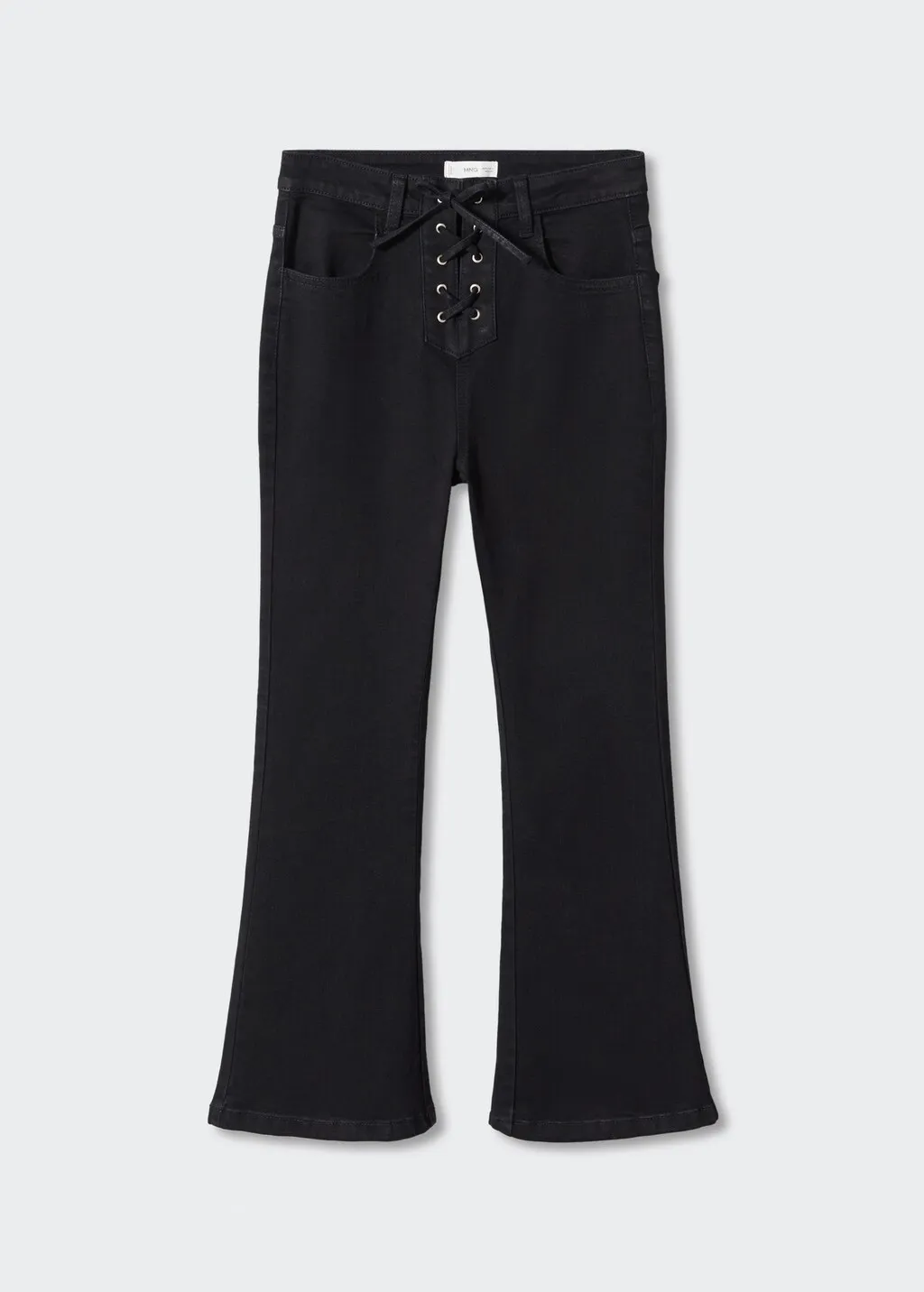 Jeans chiusura fiocco