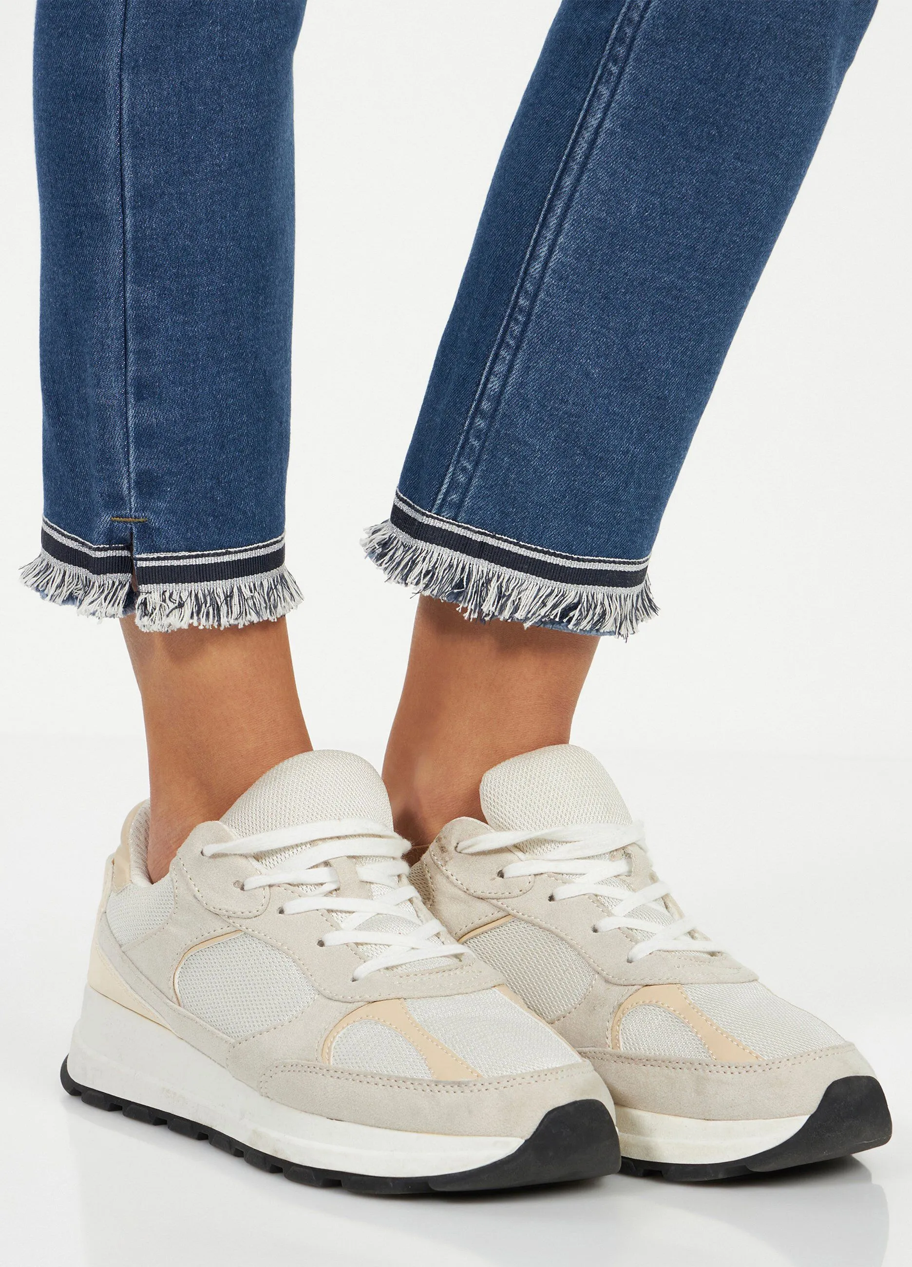 Jeans cropped donna