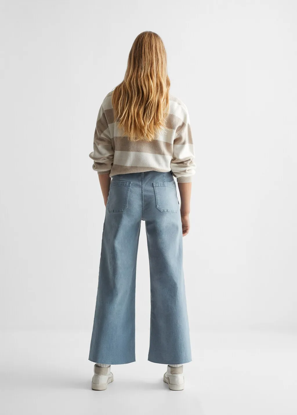Jeans culotte tasche