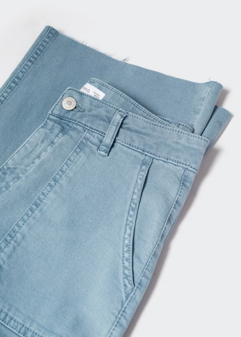Jeans culotte tasche