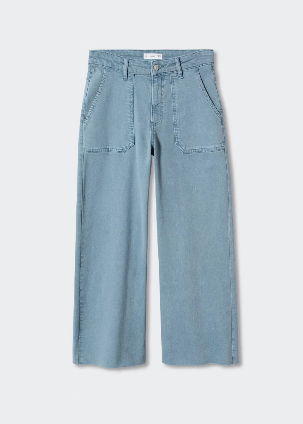 Jeans culotte tasche