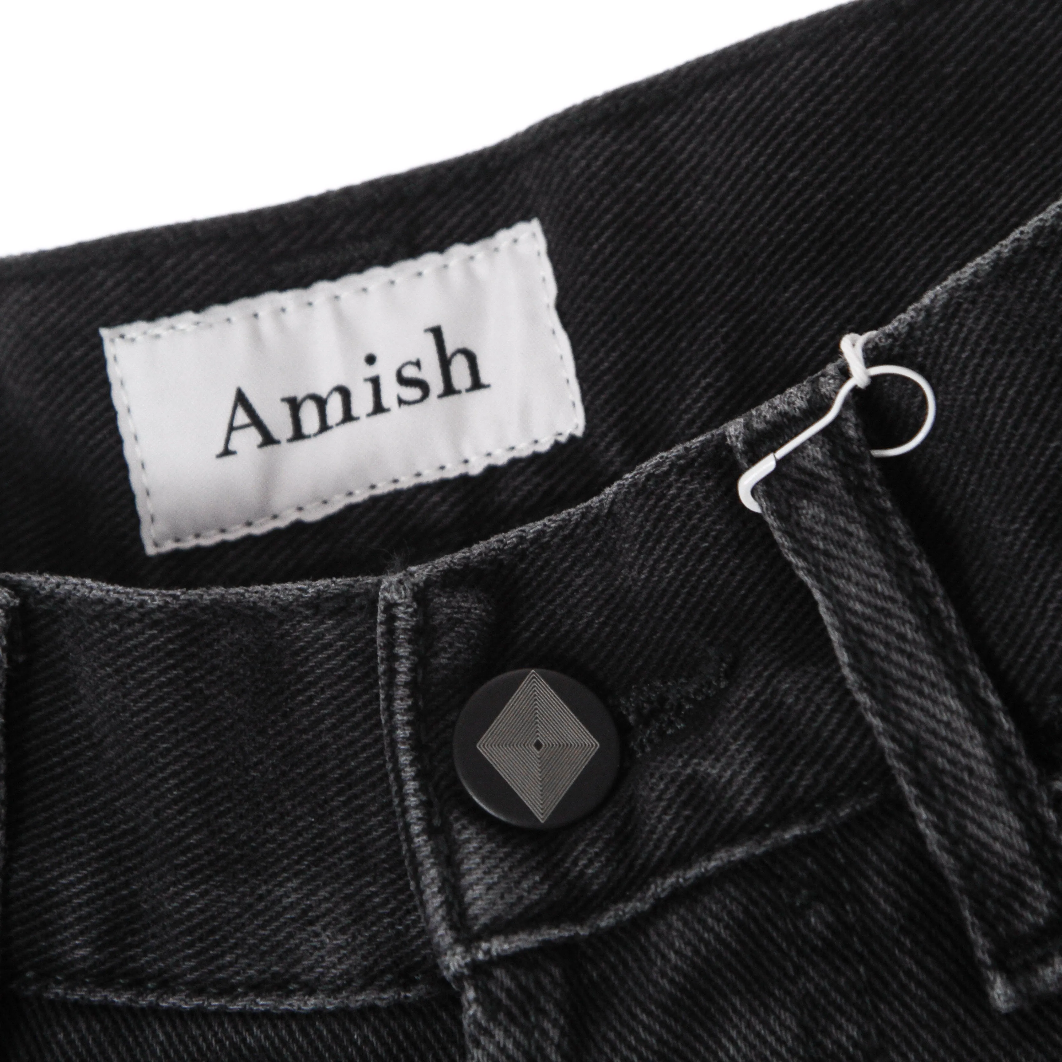 Jeans Donna Kendall Denim Stretch Dark Black