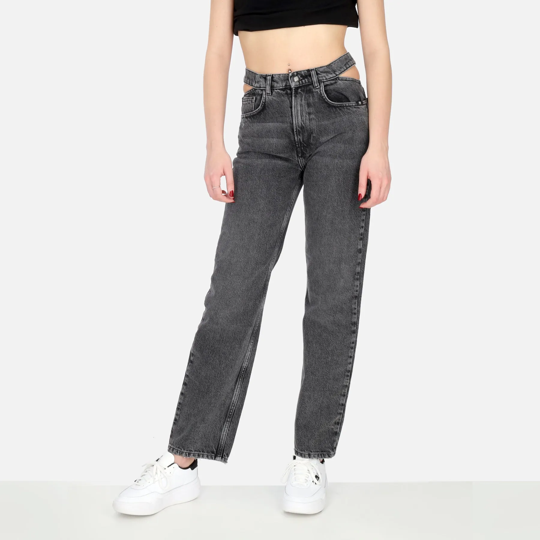 Jeans Donna W Lorena Denim Graphite