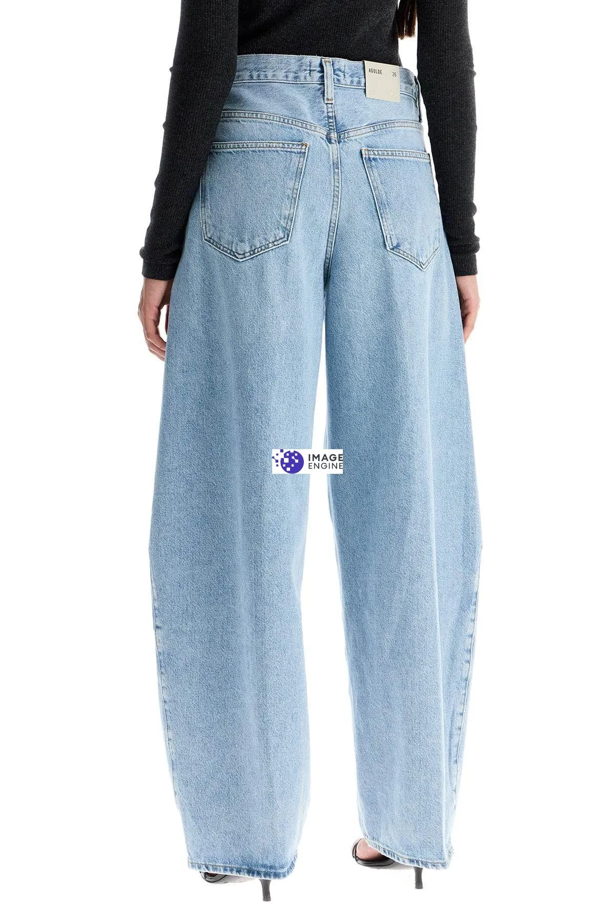 Jeans Kristen con gamba curva