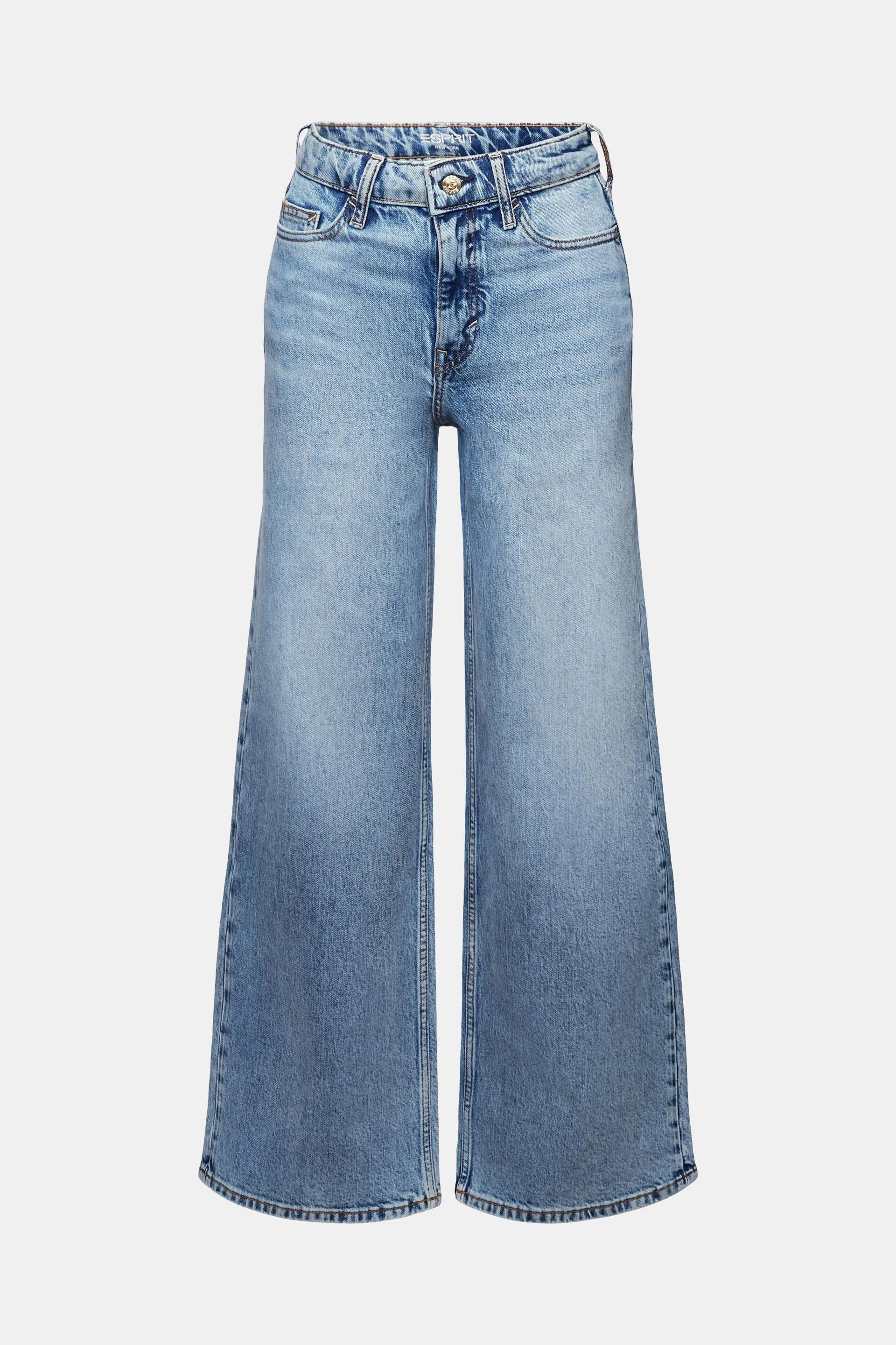 Jeans rétro a gamba larga