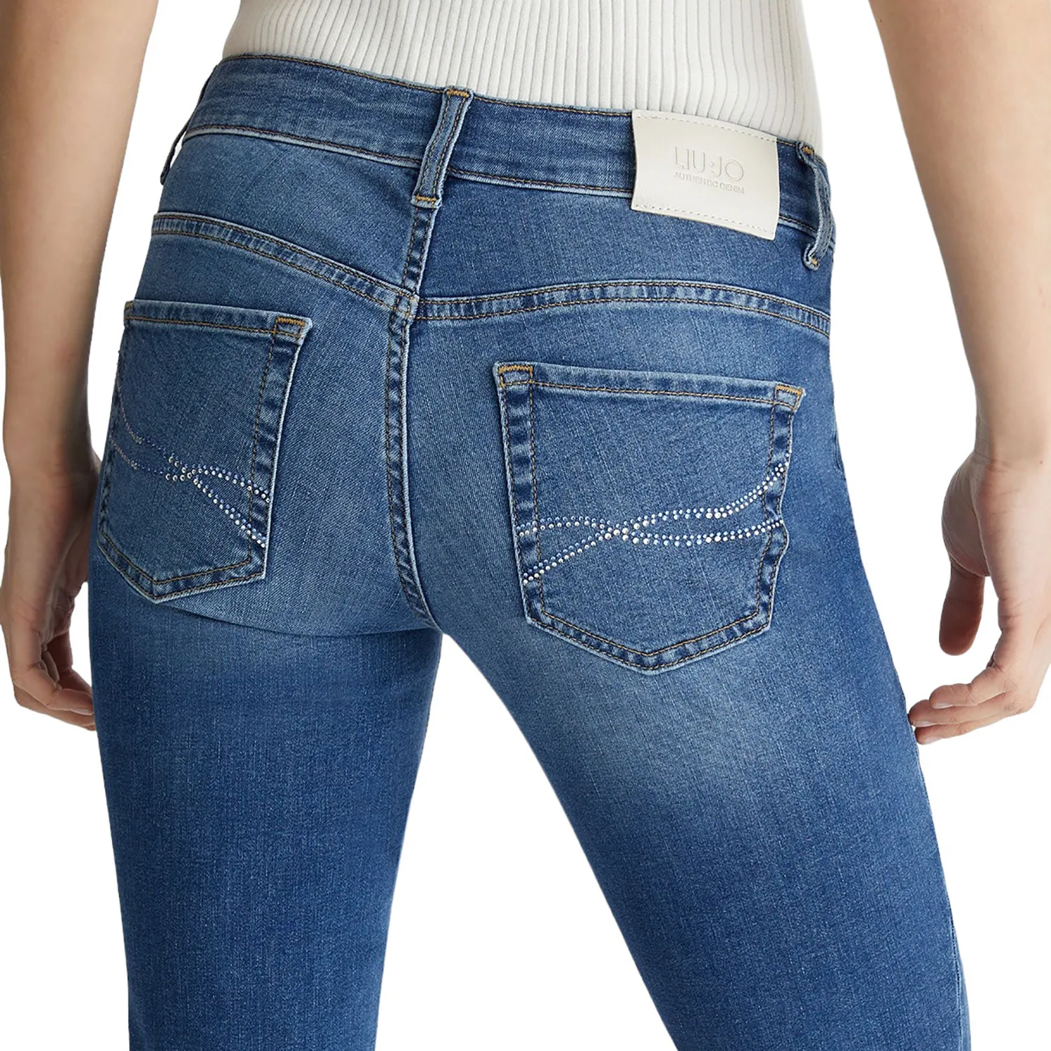 Jeans skinny cropped