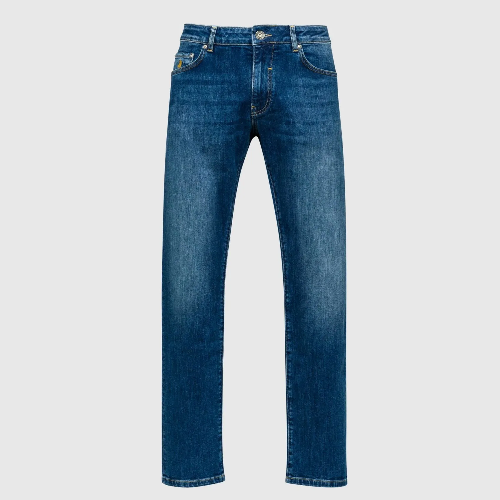 Jeans stretch lavaggio medio mcs regular fit denim