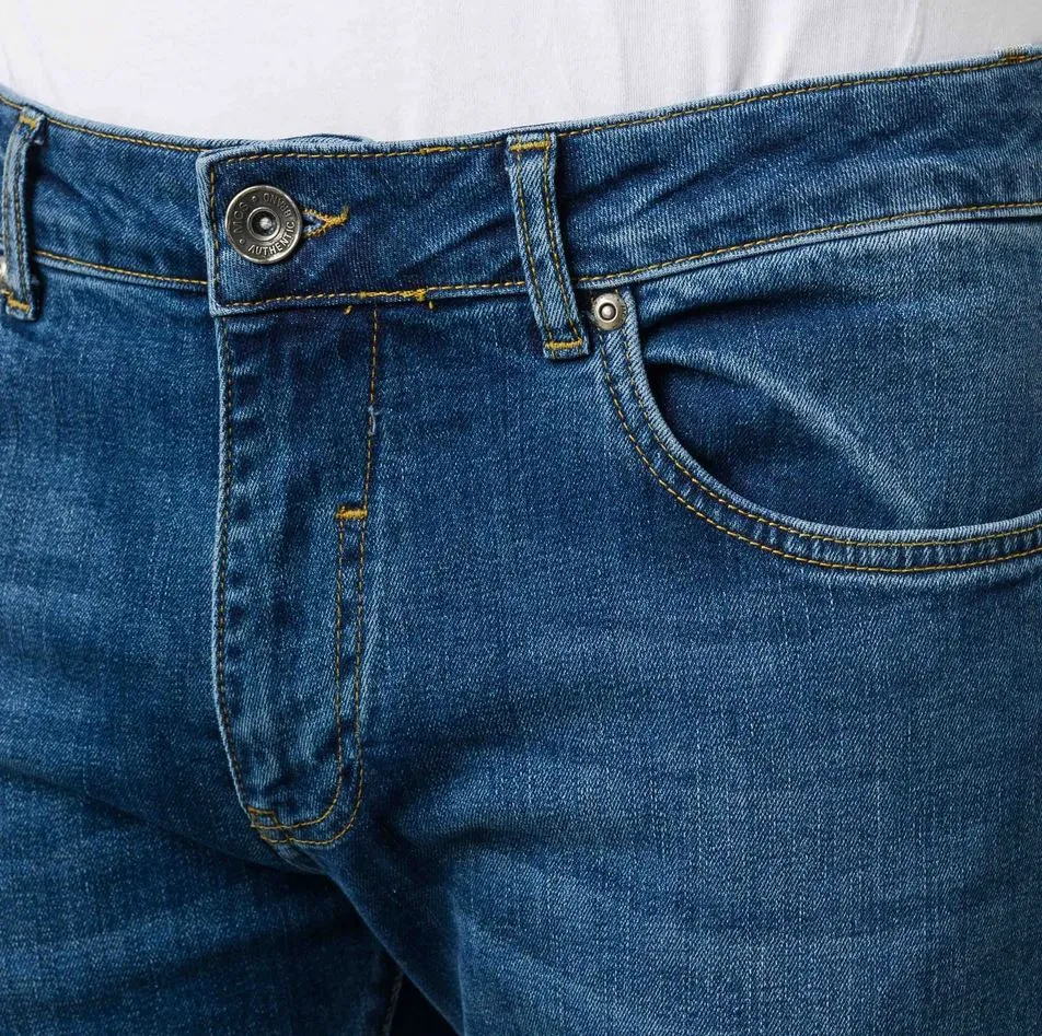 Jeans stretch lavaggio medio mcs regular fit denim