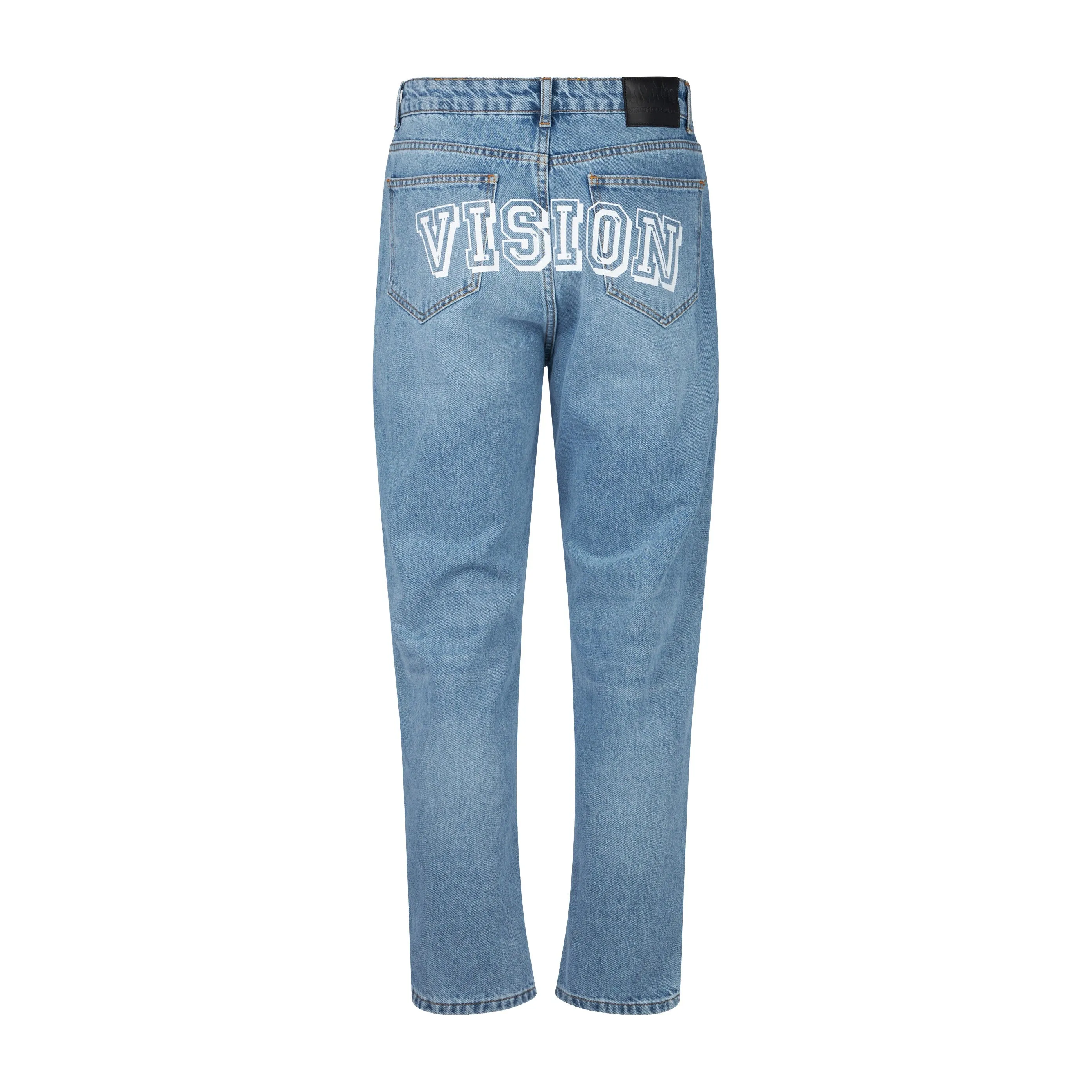 Jeans Uomo Logo Jeans Blue