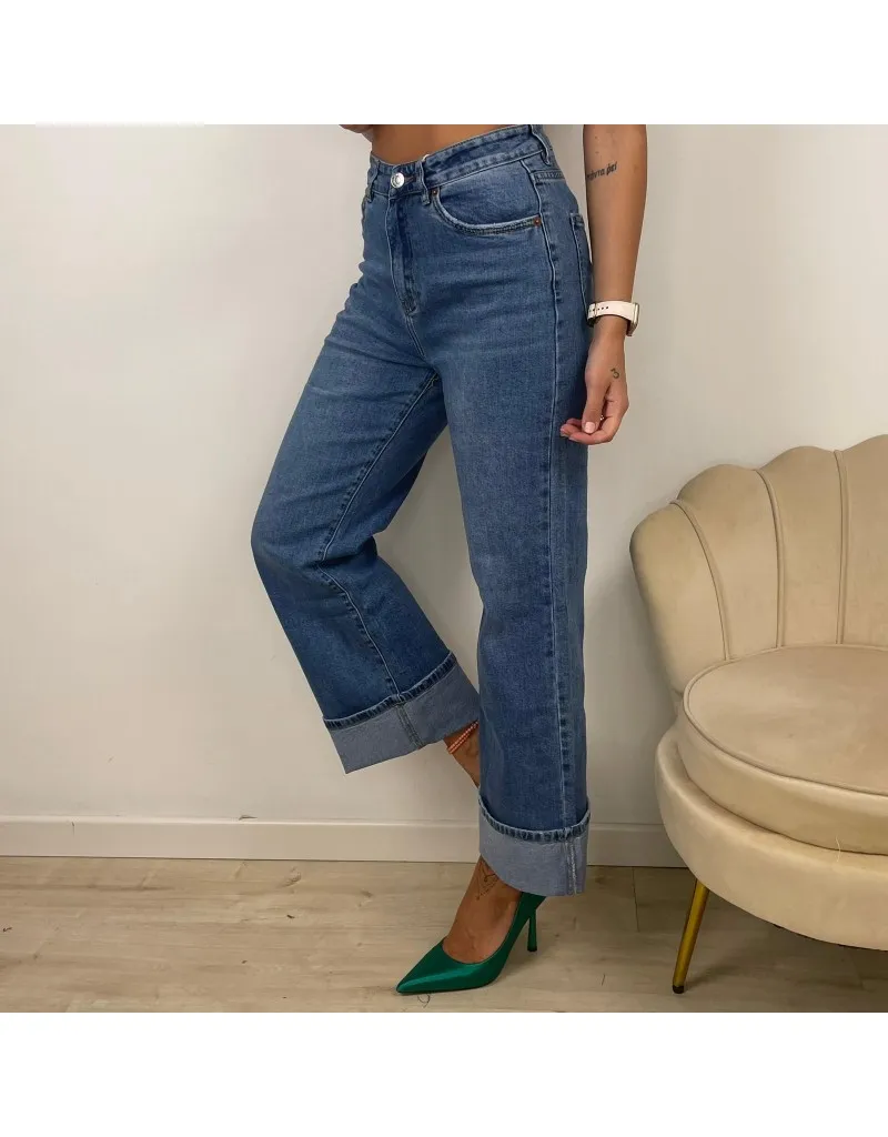 JEANS WIDE LEG