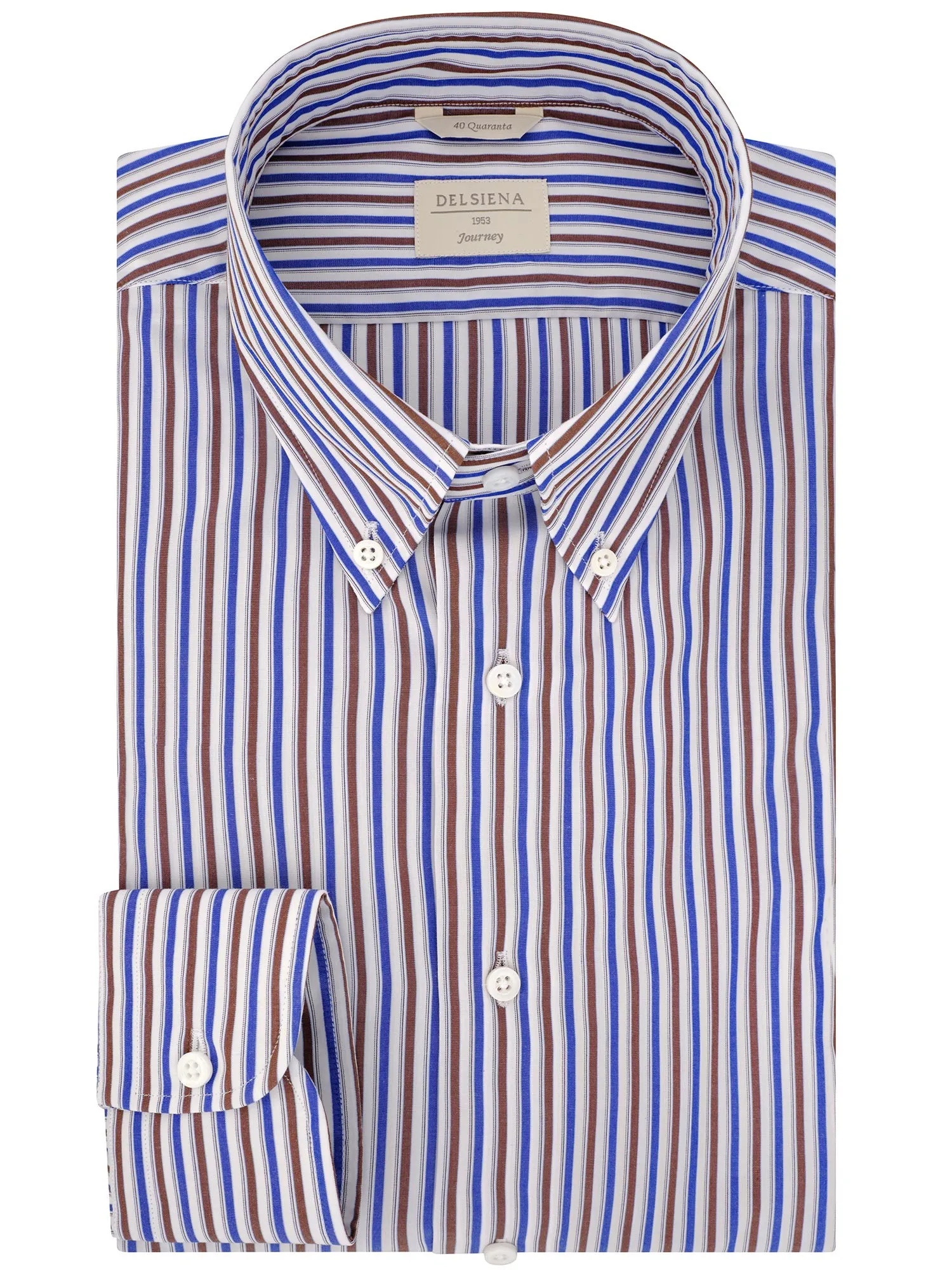 Journey Men's Shirt Blue Striped