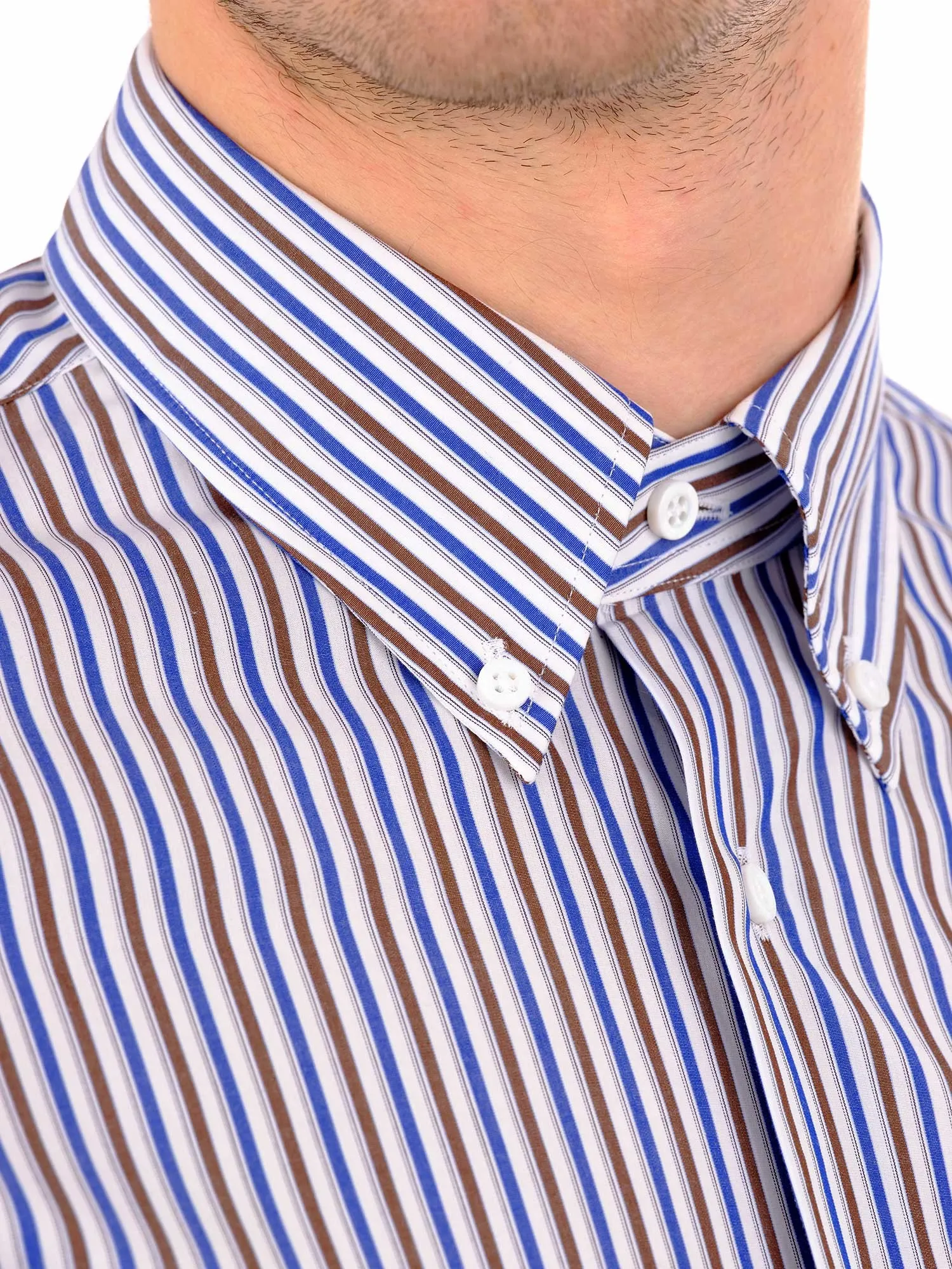 Journey Men's Shirt Blue Striped