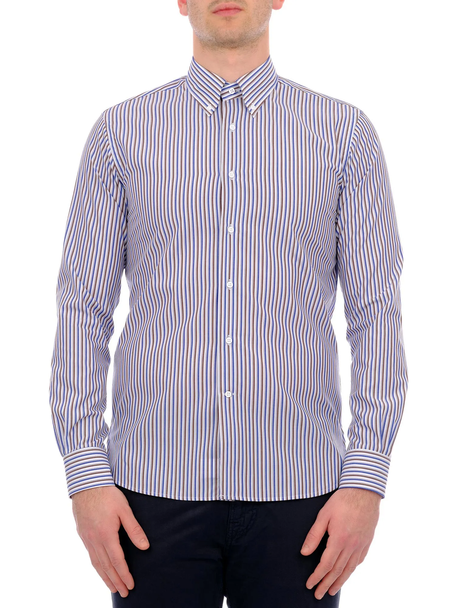 Journey Men's Shirt Blue Striped