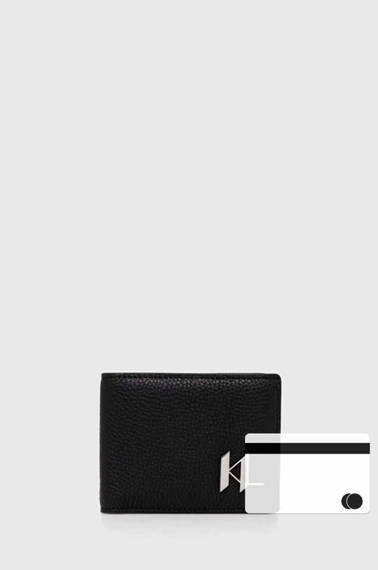 Karl Lagerfeld portafoglio in pelle