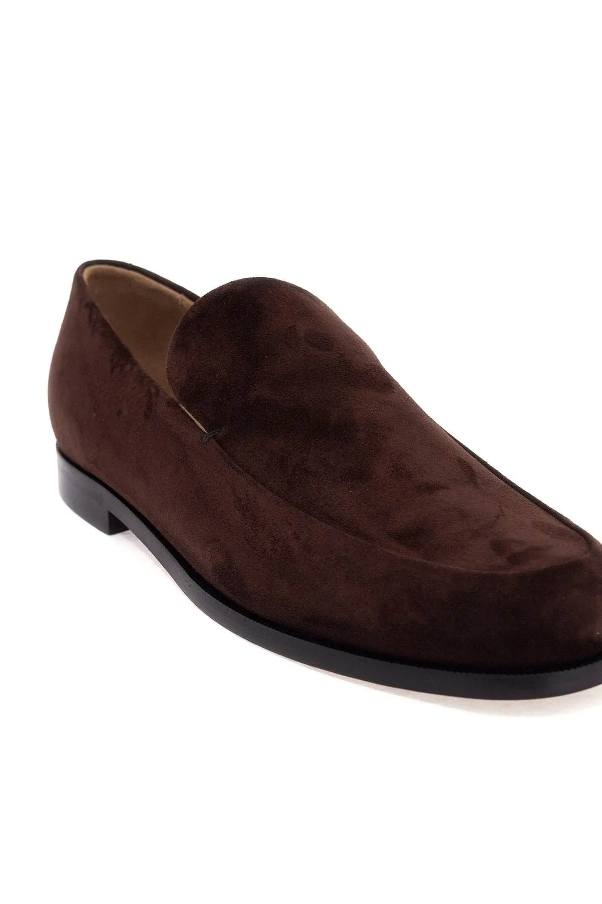 Khaite Alessio in pelle scamosciata in pelle mocc