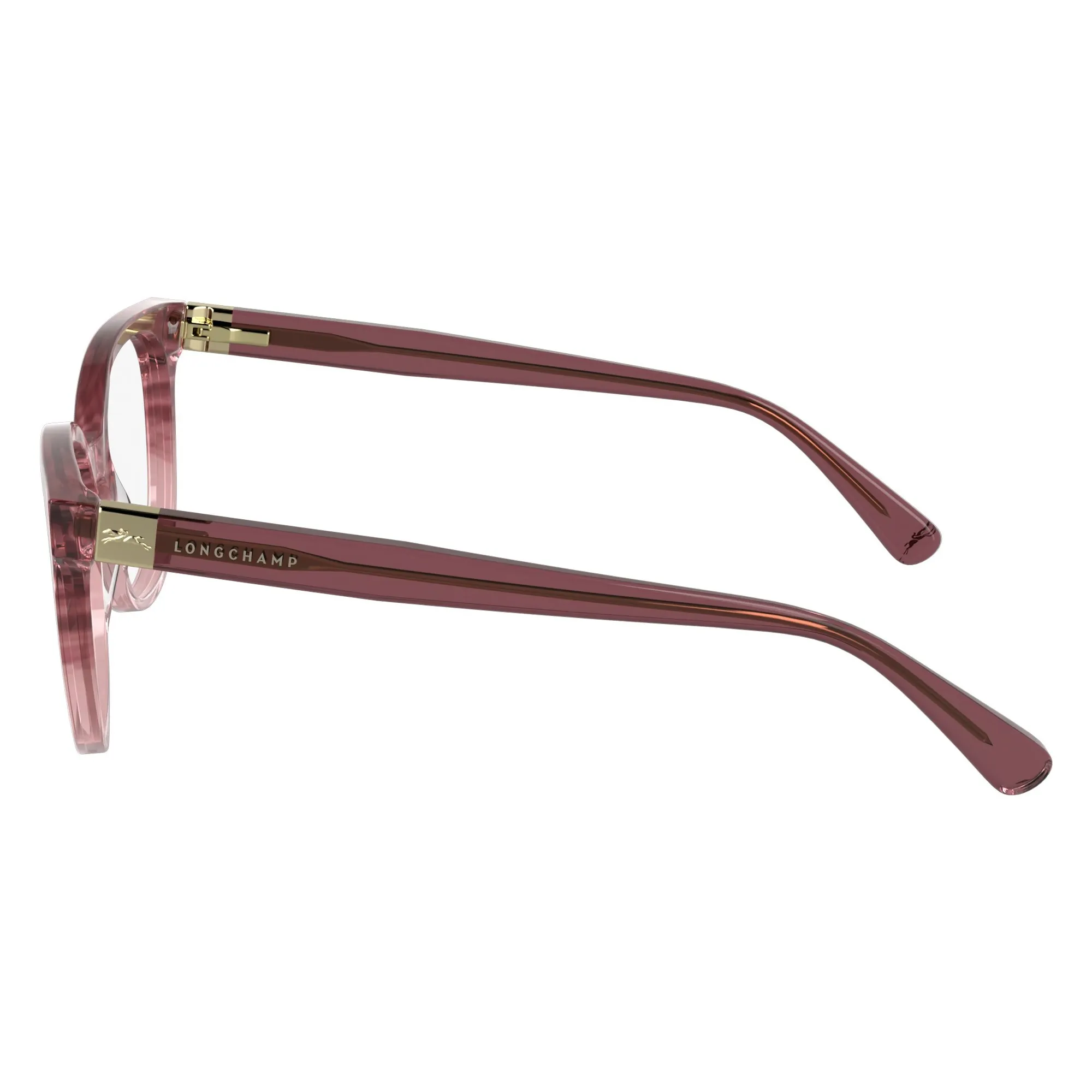   Longchamp LO 2756 - 605 Rosso Scuro Striato | Occhiale Da Vista Donna 