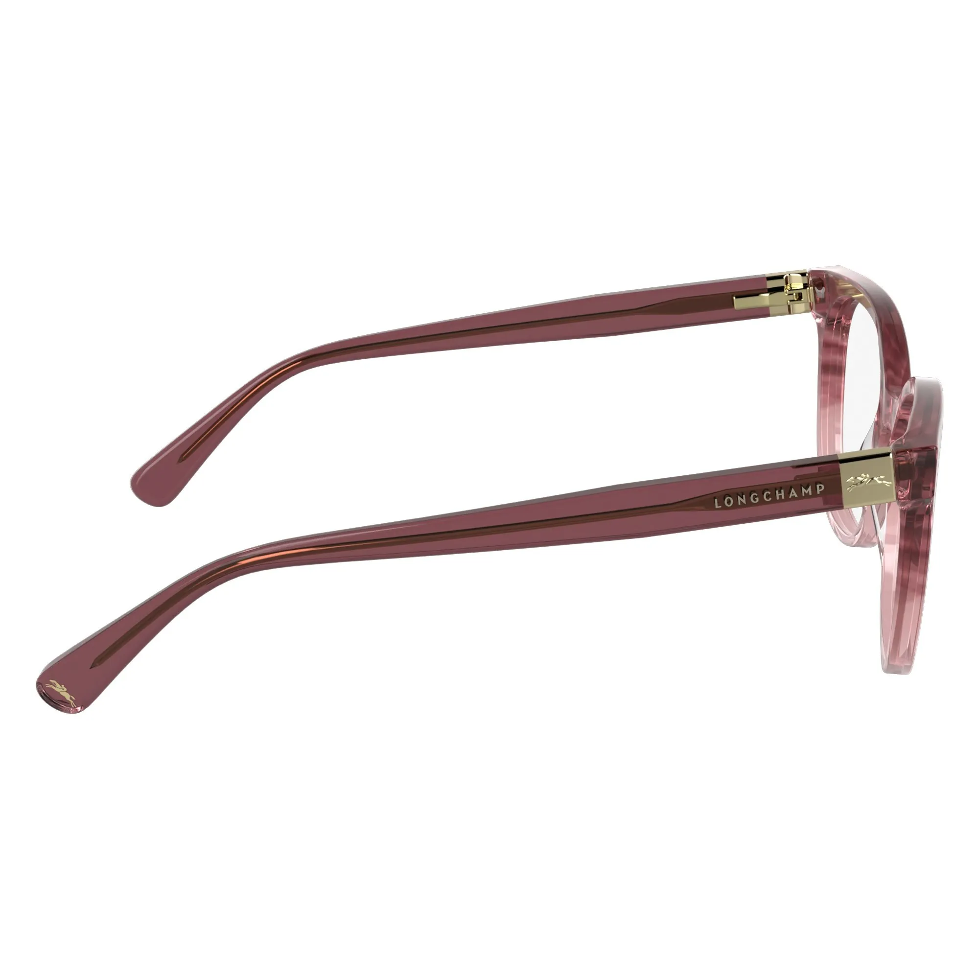   Longchamp LO 2756 - 605 Rosso Scuro Striato | Occhiale Da Vista Donna 
