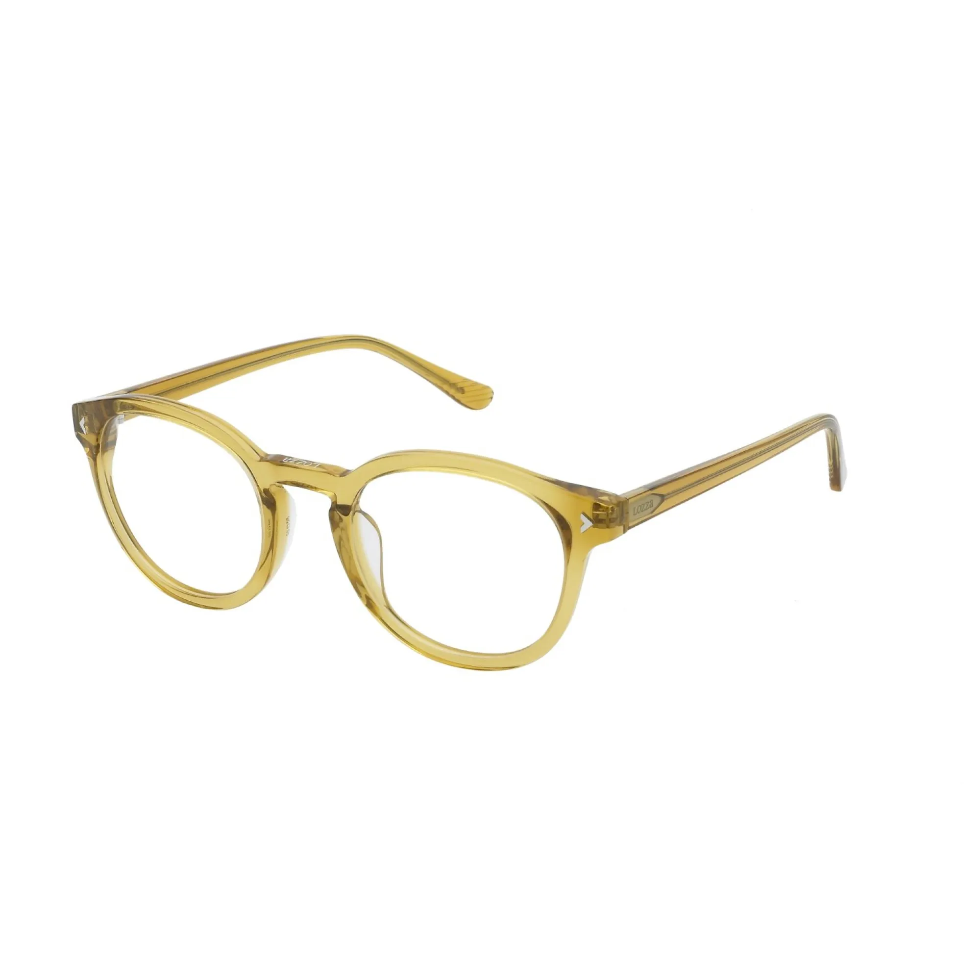   Lozza VL4293V - 0B86 Giallo Trasparente | Occhiale Da Vista Unisex 