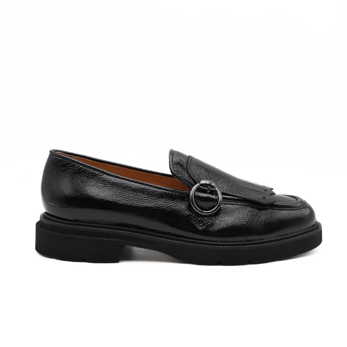 LUCA GROSSI MOCASSINO H485M NAPLAK NERO  