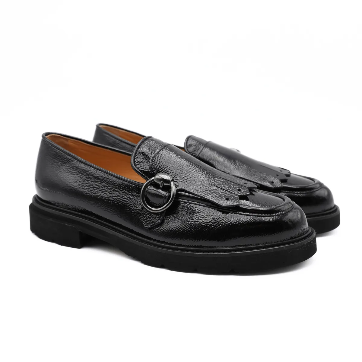 LUCA GROSSI MOCASSINO H485M NAPLAK NERO  