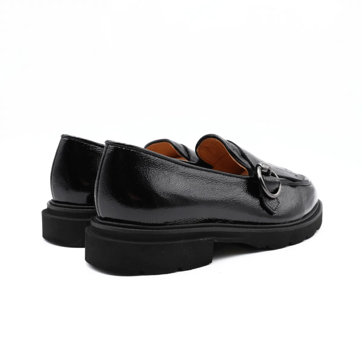 LUCA GROSSI MOCASSINO H485M NAPLAK NERO  