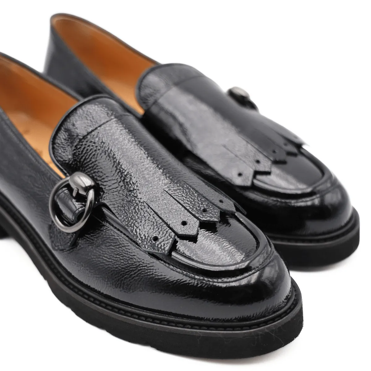 LUCA GROSSI MOCASSINO H485M NAPLAK NERO  