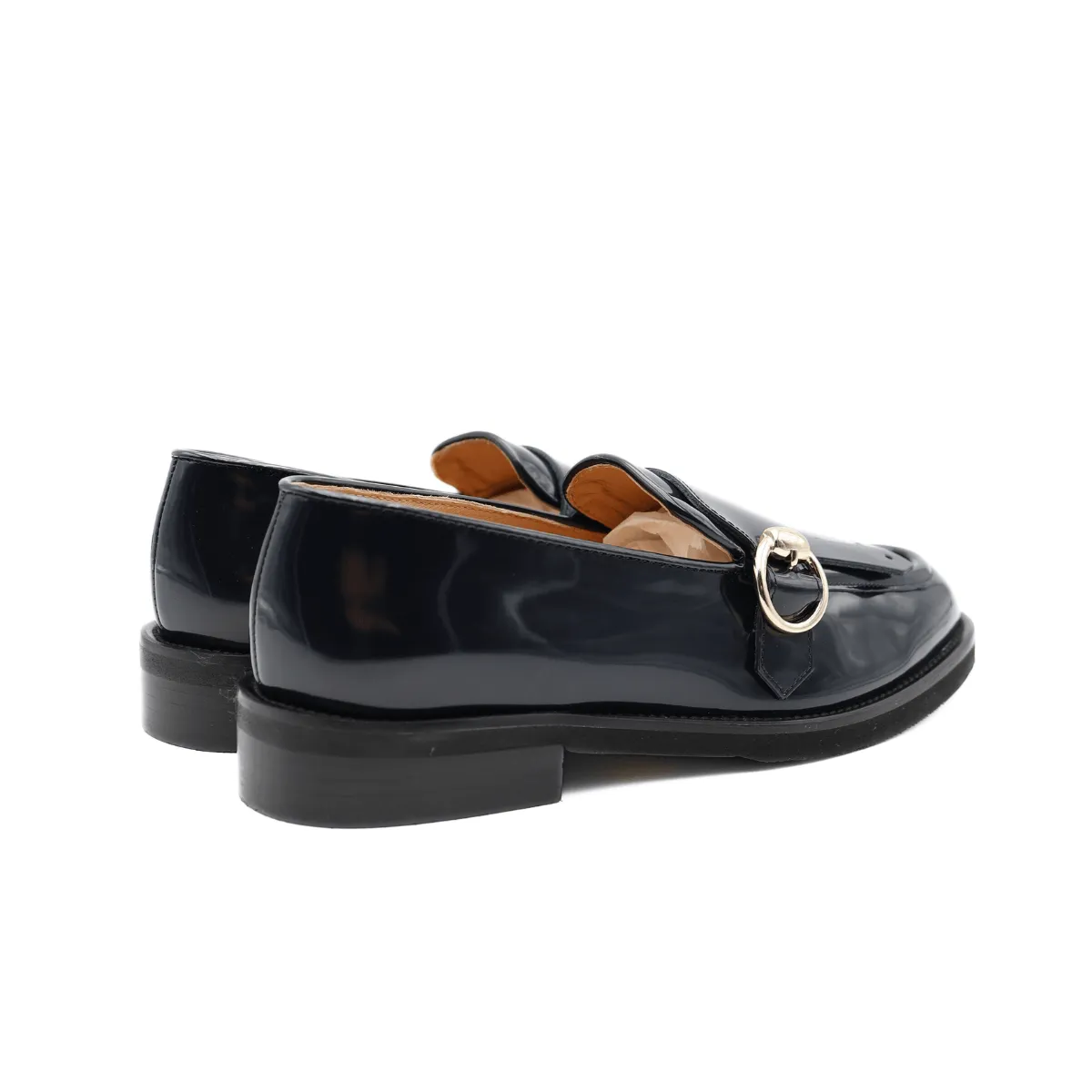 LUCA GROSSI MOCASSINO H485M SPAZZOLATO NERO  