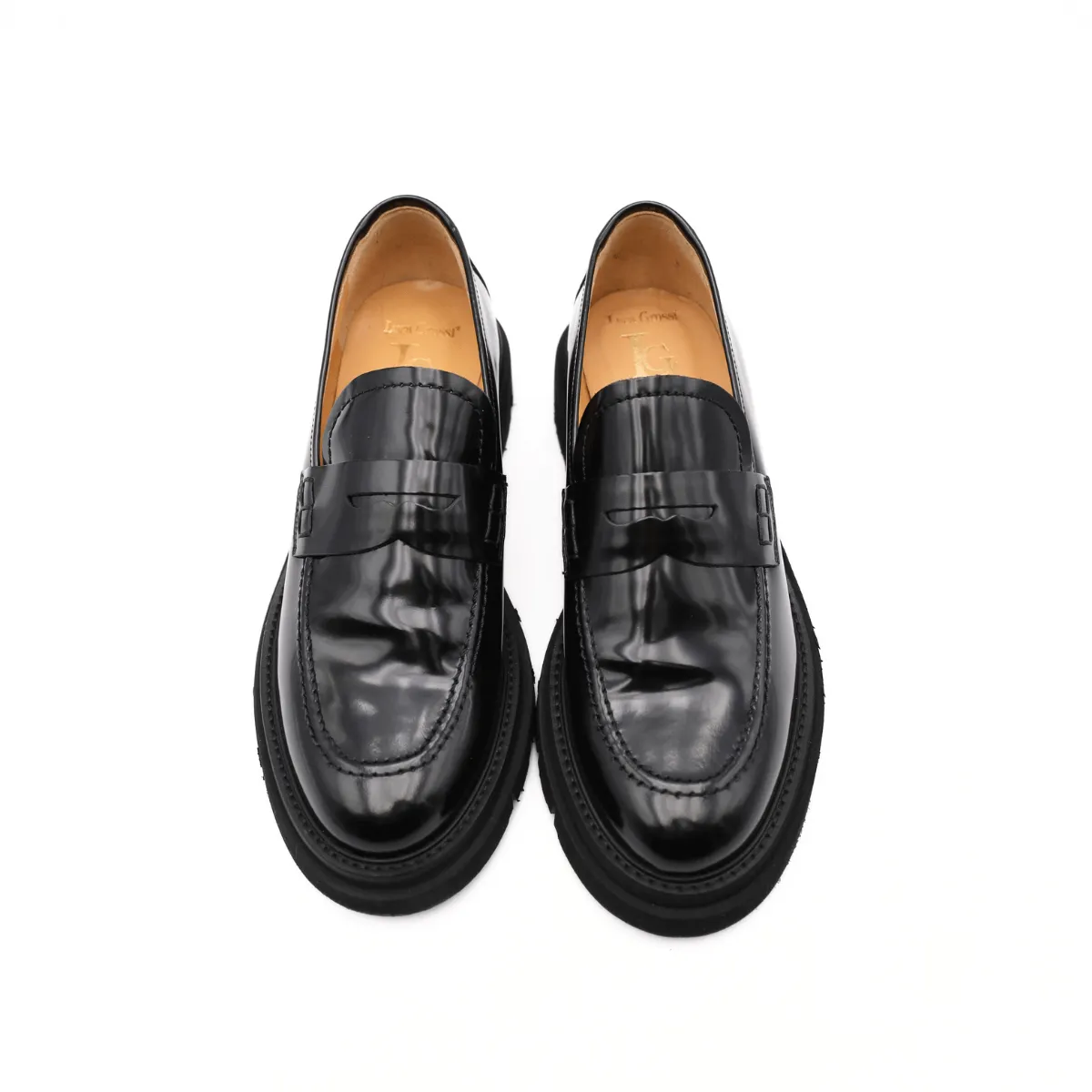 LUCA GROSSI MOCASSINO K026M NERO  