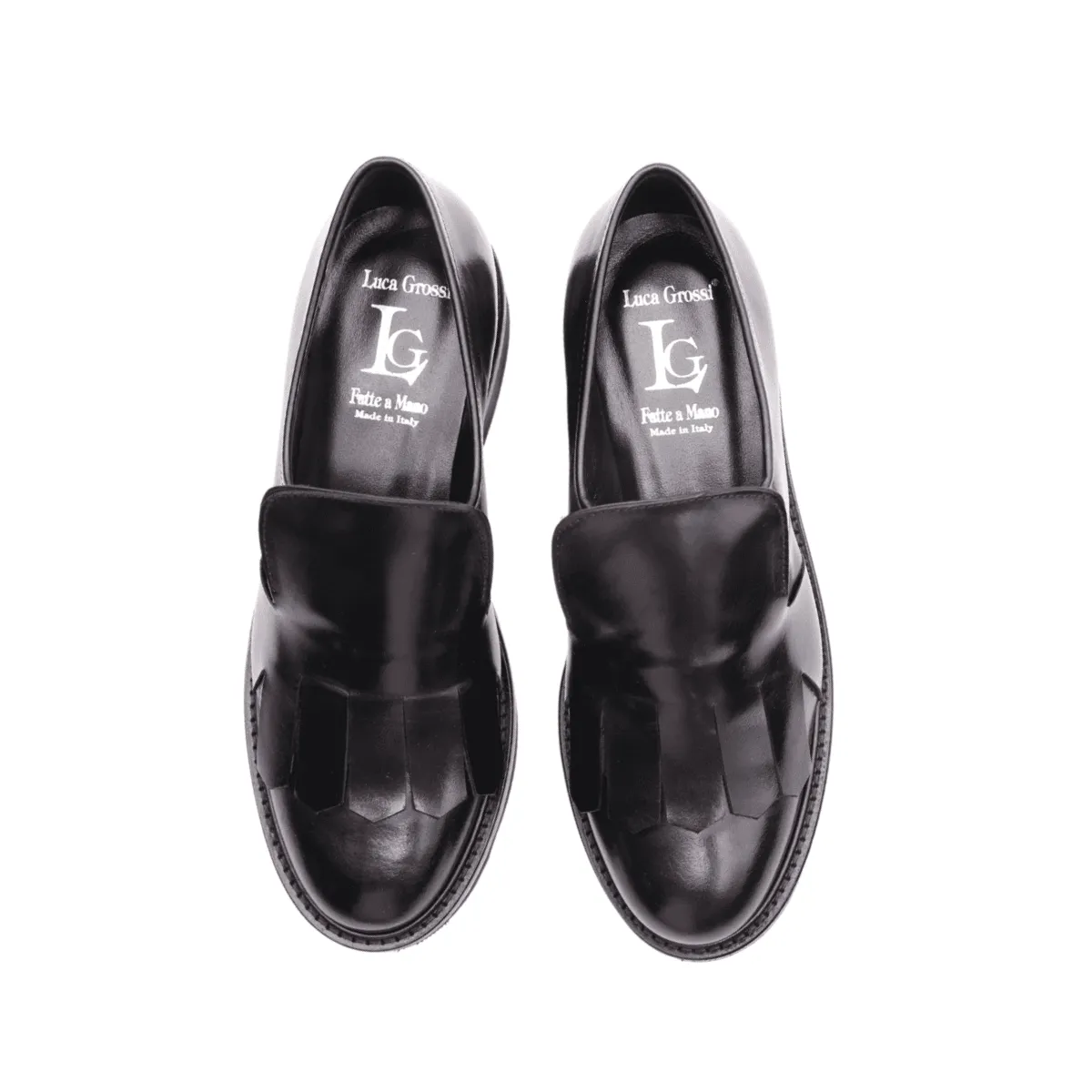 LUCA GROSSI MOCASSINO K832M NERO  