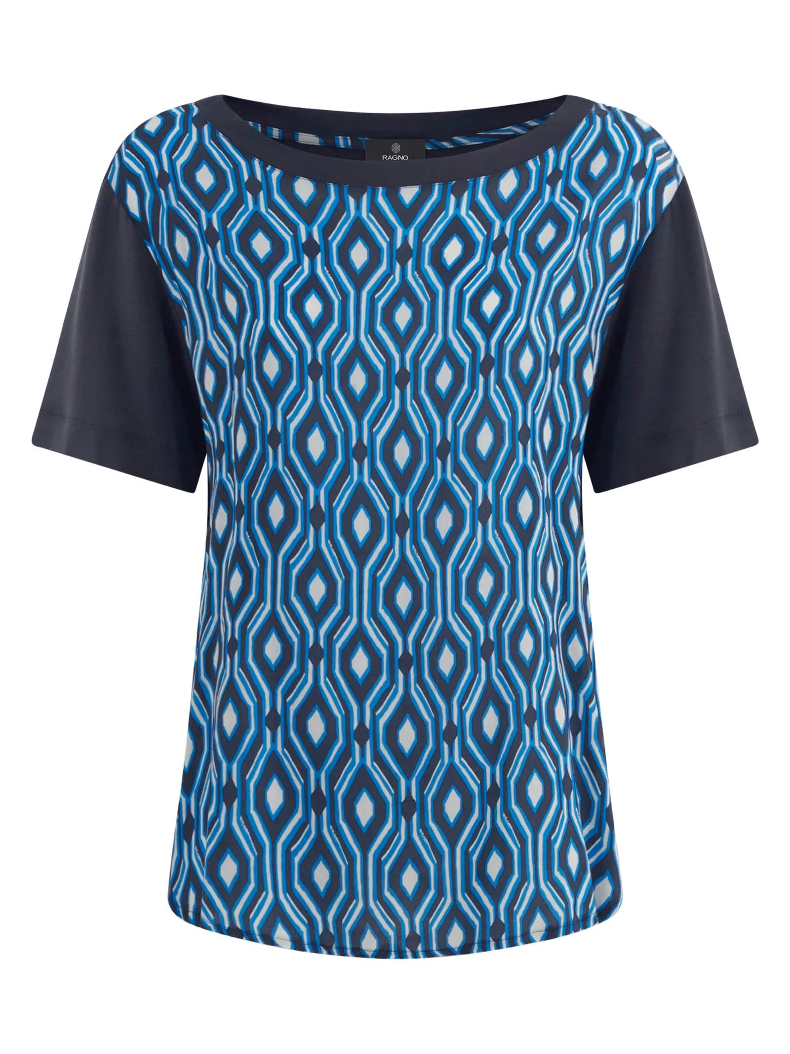 Maglietta in Viscosa Summer - Fant. Blueberry