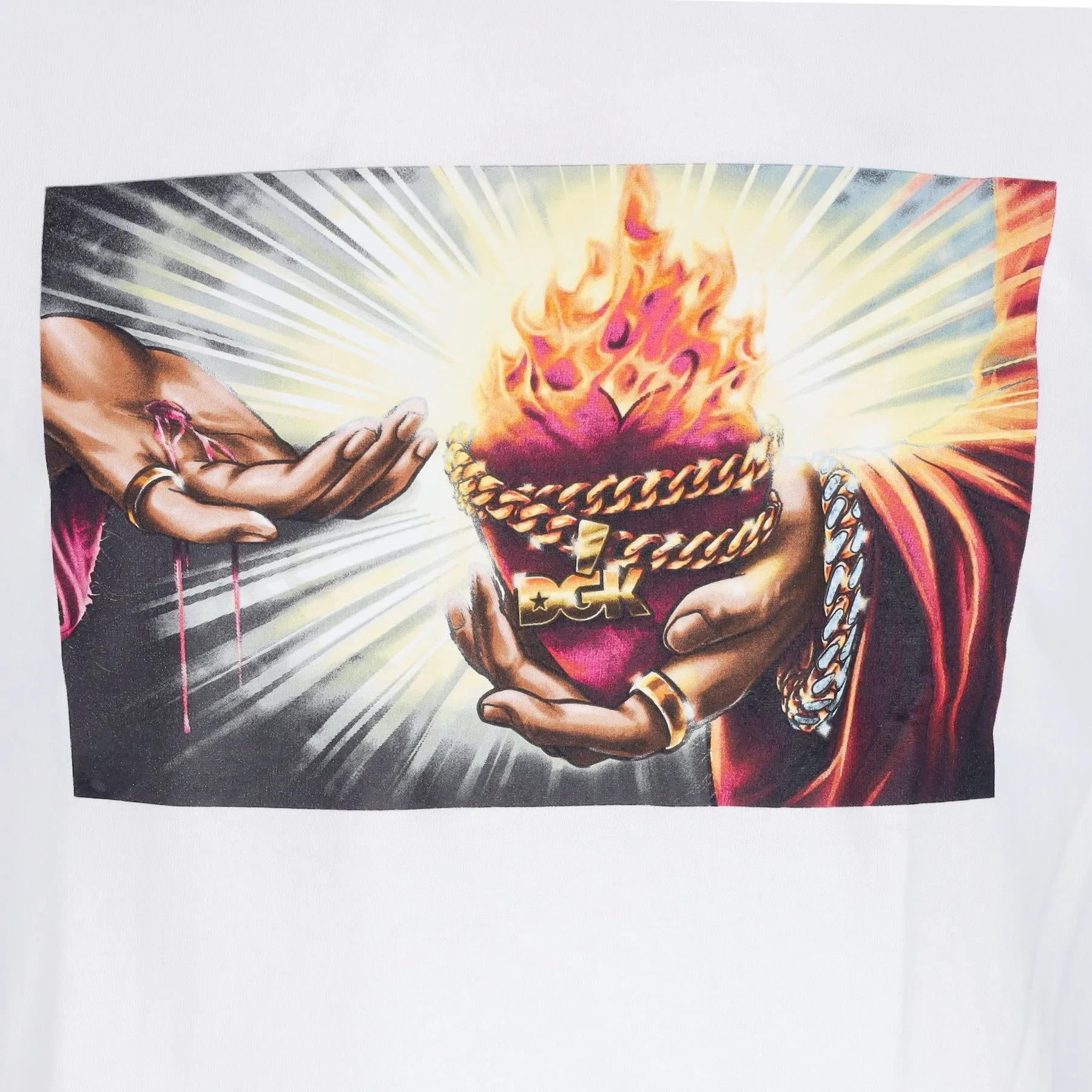 Maglietta Uomo Corazon Tee White