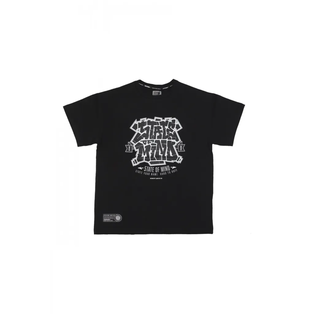 maglietta uomo graffiti tee BLACK