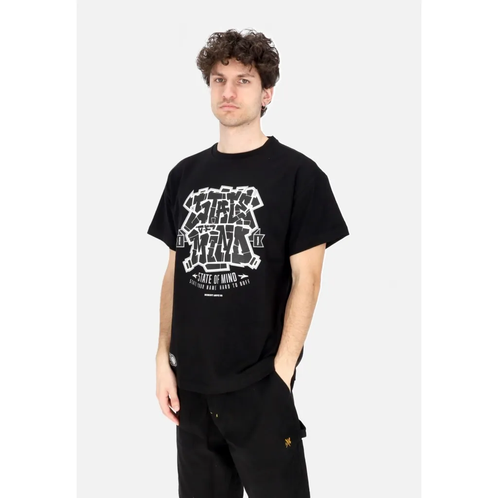 maglietta uomo graffiti tee BLACK
