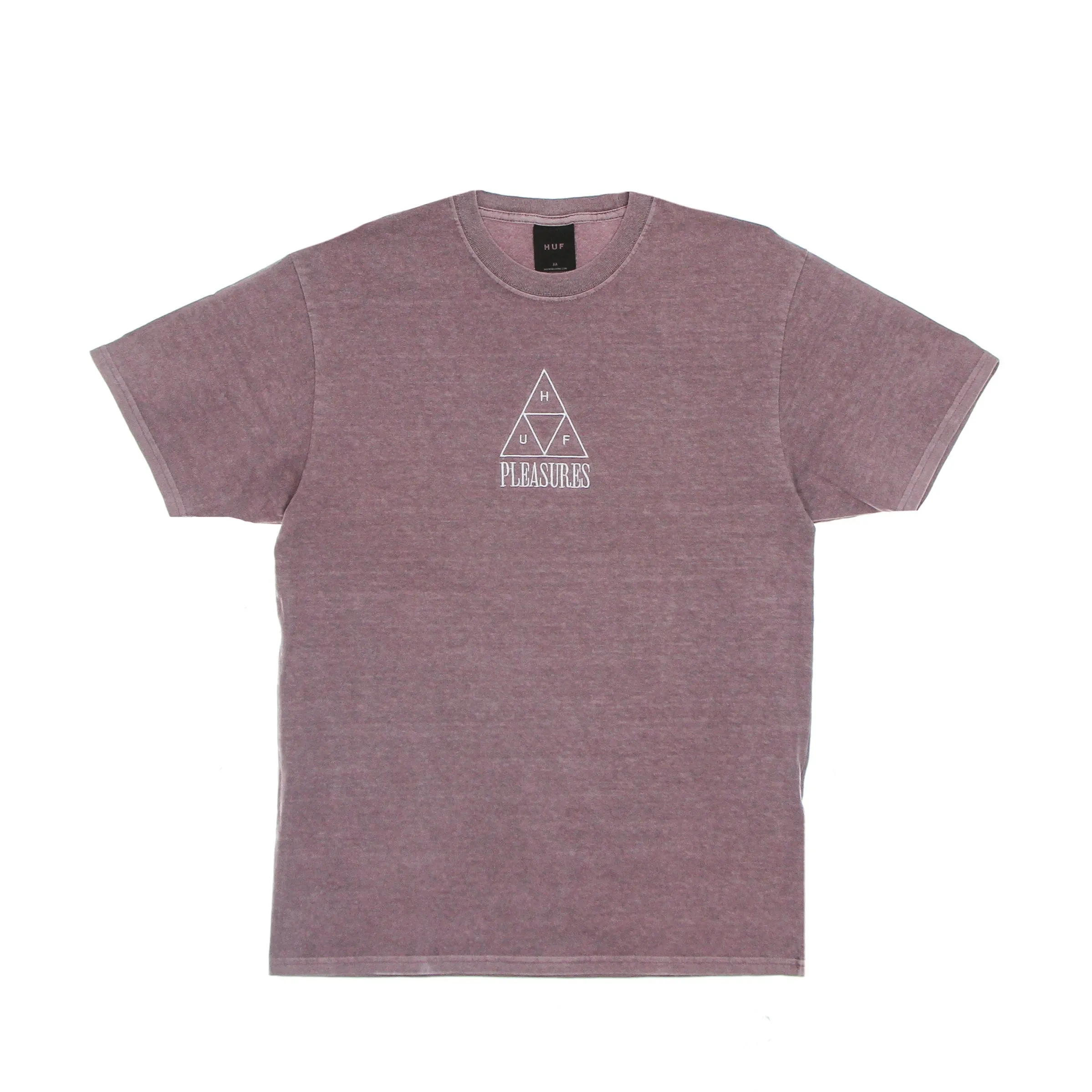 Maglietta Uomo Huf Dyed Tee X Pleasures Purple
