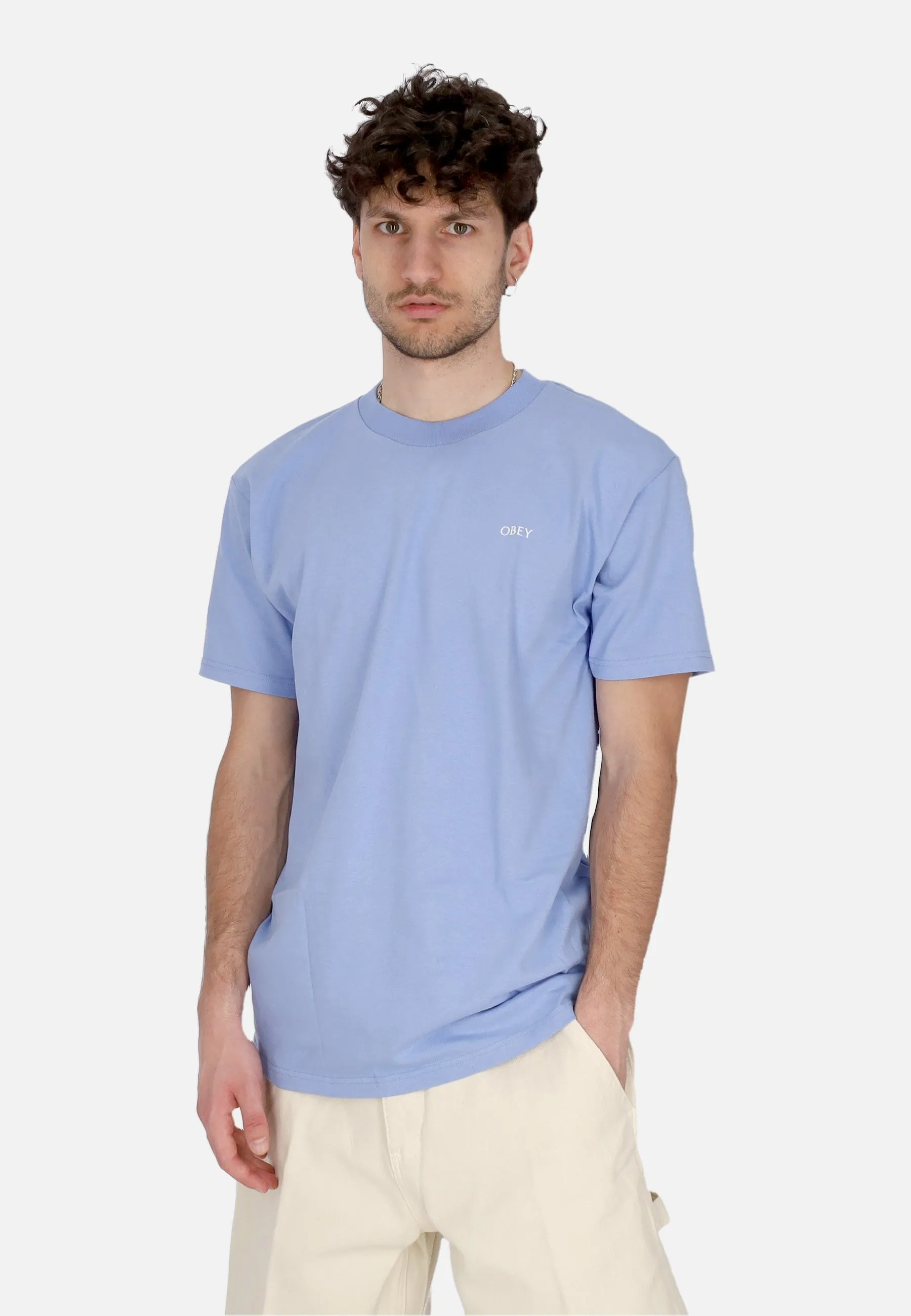 Maglietta Uomo Ripped Icon Classic Tee Digital Violet