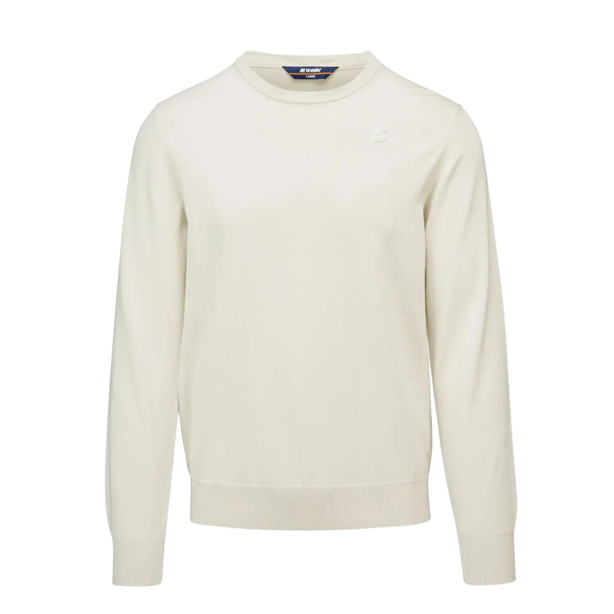 Maglione K-Way Sebastien Cotton PS Beige Chiaro