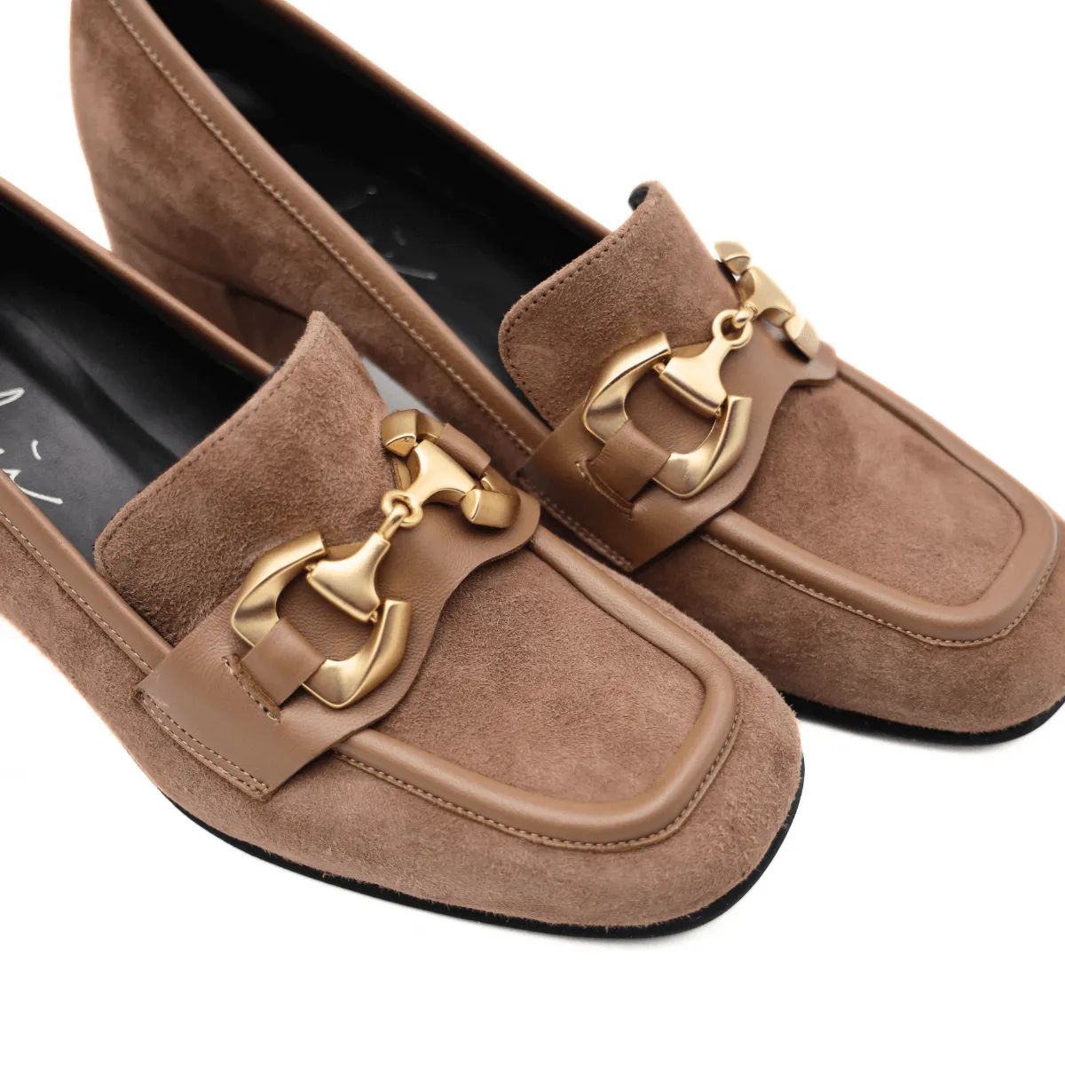 MALÙ MOCASSINO 5403 ACCESSORIO TAUPE  