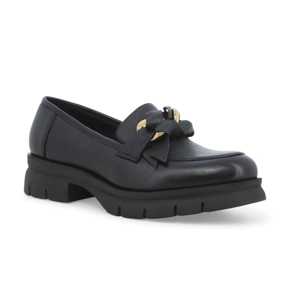 MELLUSO MOCASSINO 034340 NERO  