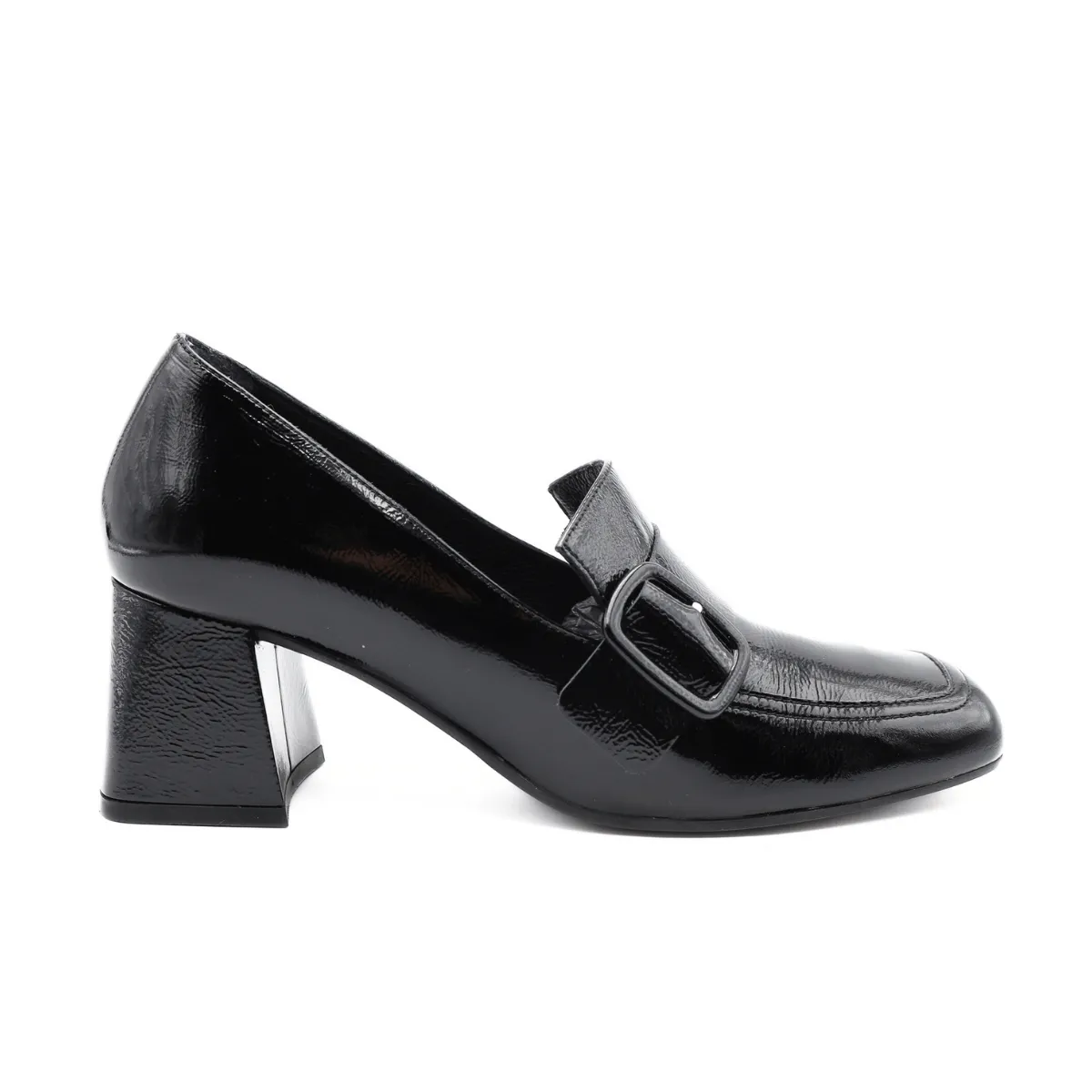MELLUSO MOCASSINO ALTO V5722 FIBBIA NERO  