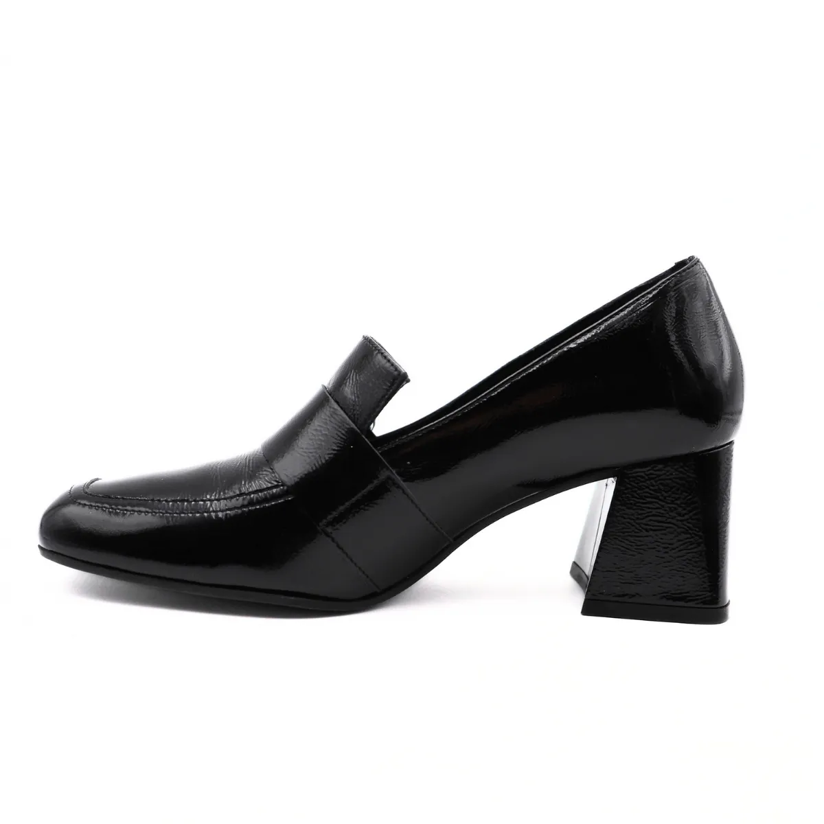 MELLUSO MOCASSINO ALTO V5722 FIBBIA NERO  