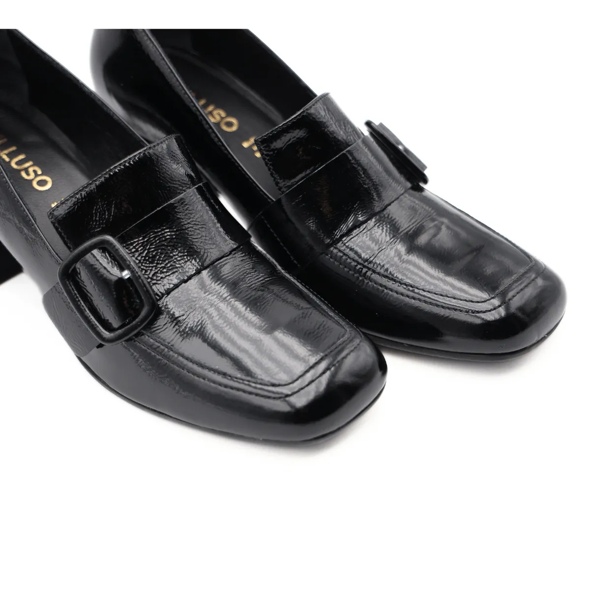 MELLUSO MOCASSINO ALTO V5722 FIBBIA NERO  