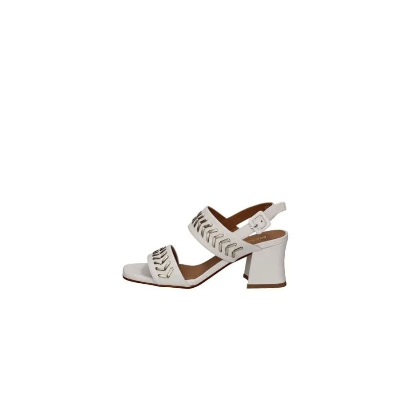 Melluso Sandalo Donna in Pelle Bianco