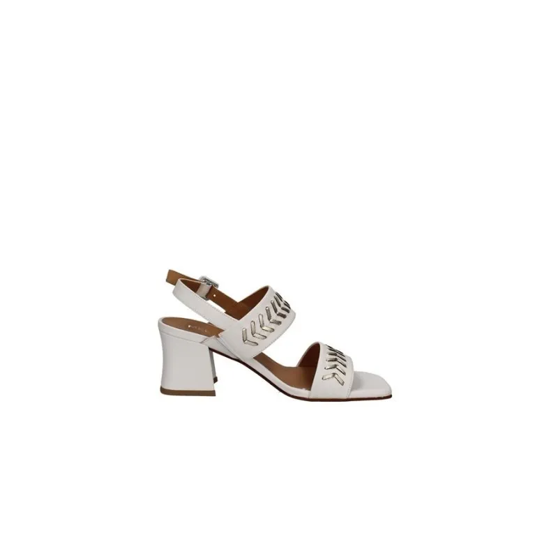 Melluso Sandalo Donna in Pelle Bianco
