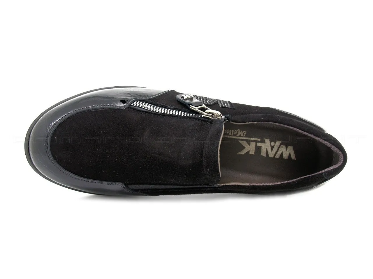 Melluso Walk scarpe accollate con zip