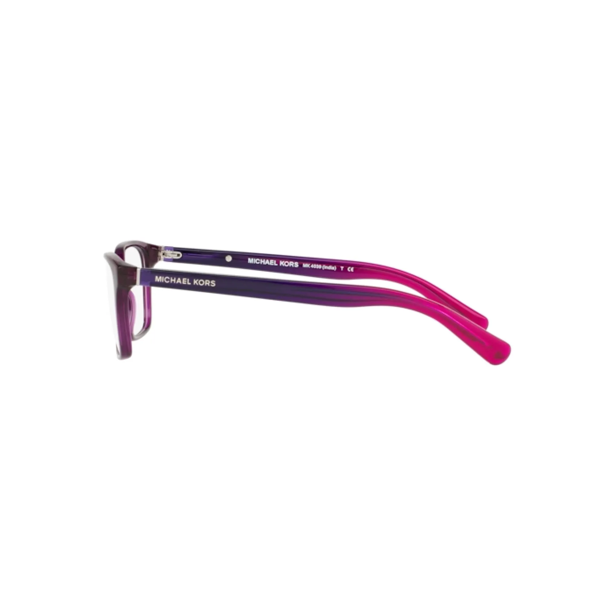   Michael Kors MK 4039 India 3222 Viola Trasparente | Occhiale Da Vista Donna 