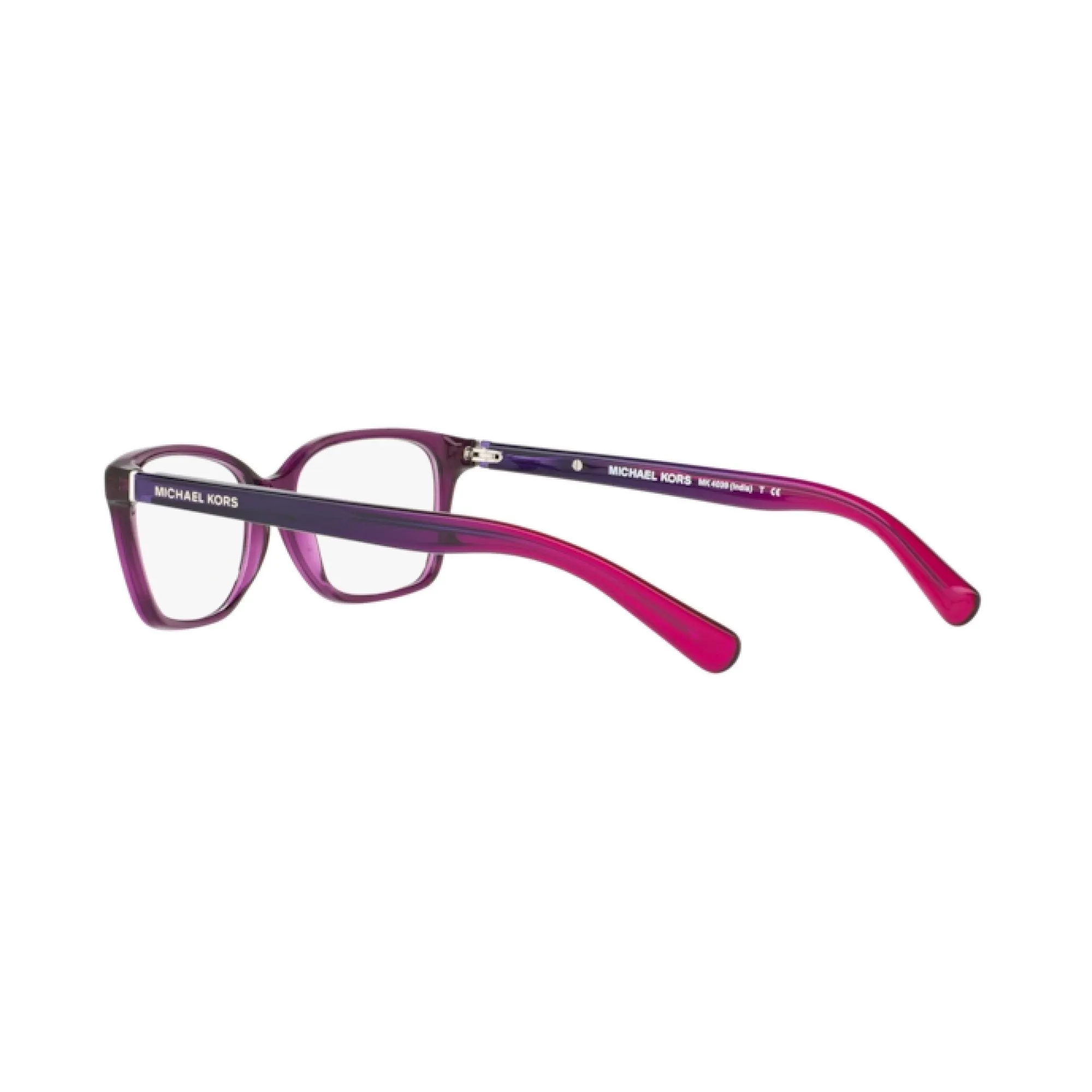   Michael Kors MK 4039 India 3222 Viola Trasparente | Occhiale Da Vista Donna 