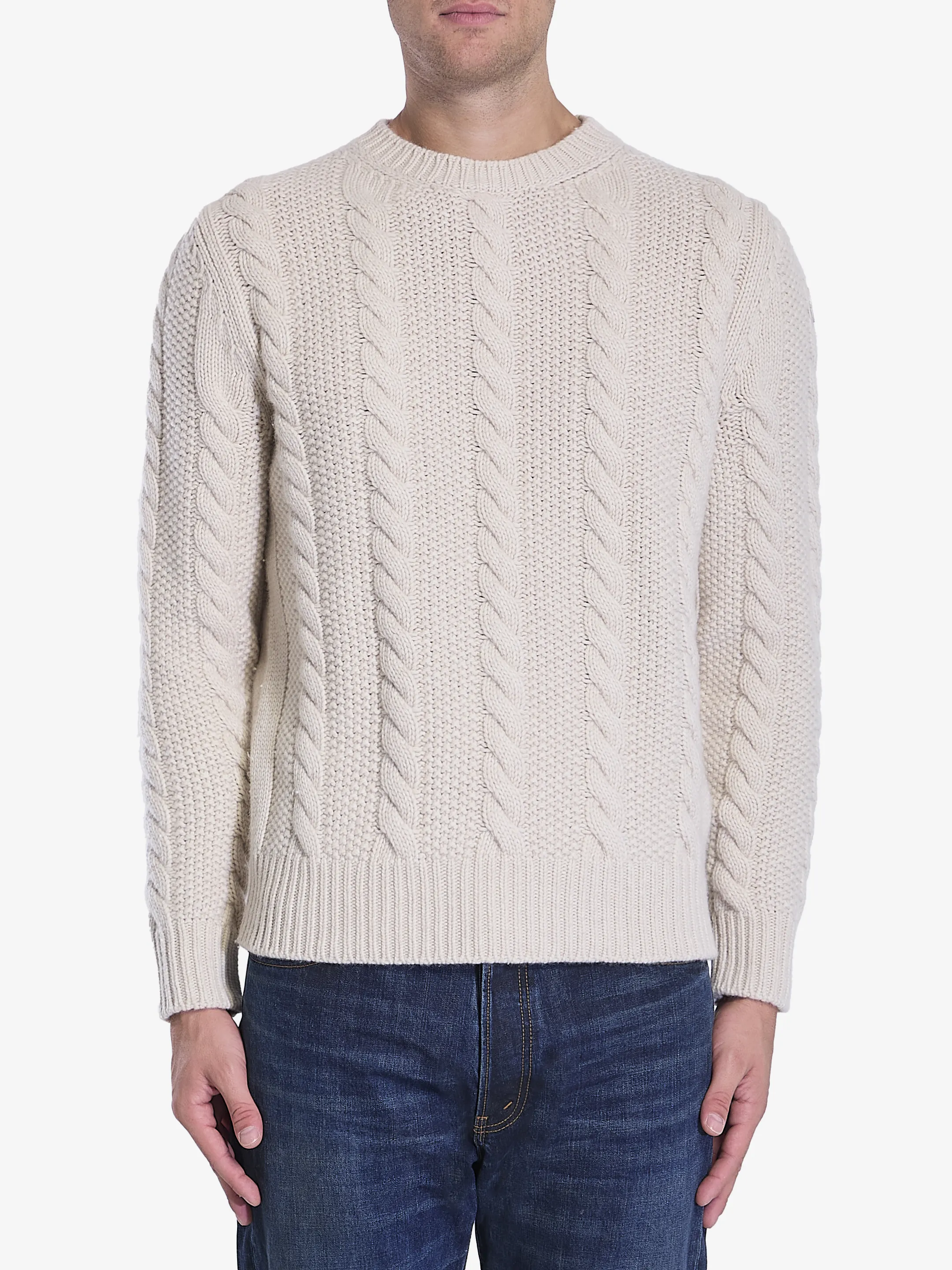 MONCLER    Maglione in lana e cashmere