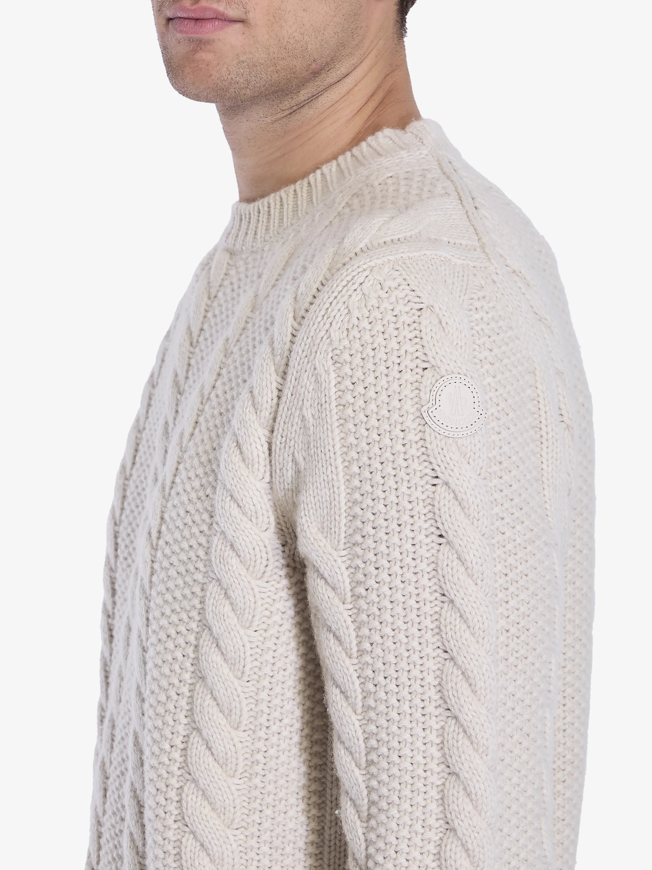 MONCLER    Maglione in lana e cashmere